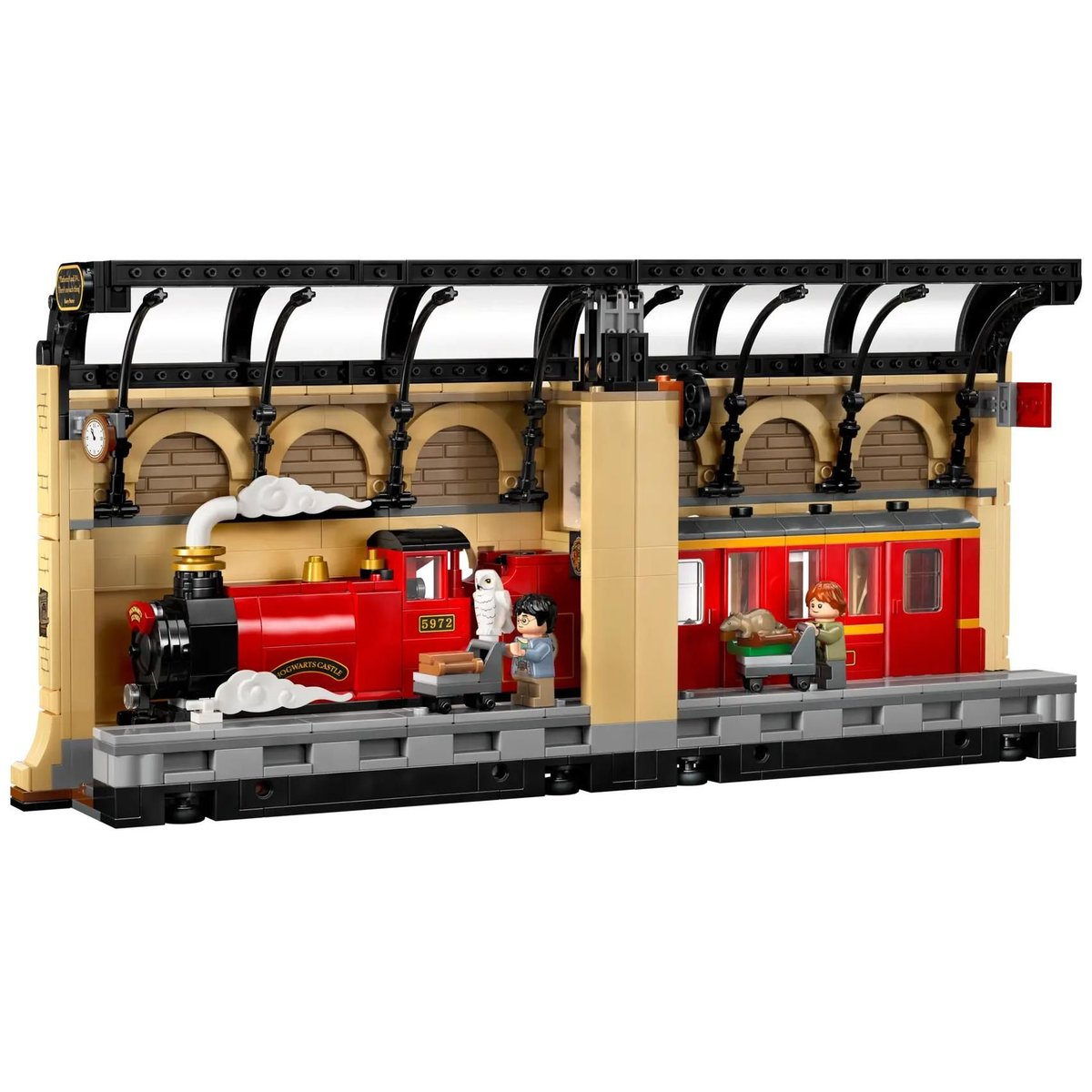 LEGO Harry Potter - Book Nook : Le Poudlard Express 76450 - Décoration Magique multicolore, LEGO