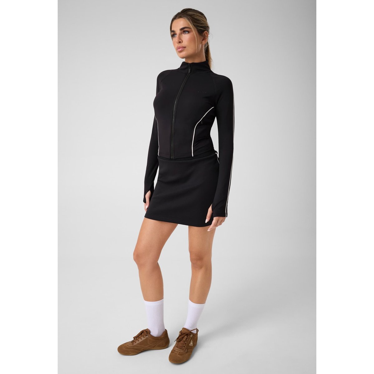 Sweat-Shirt Slim Fit noir, GUESS