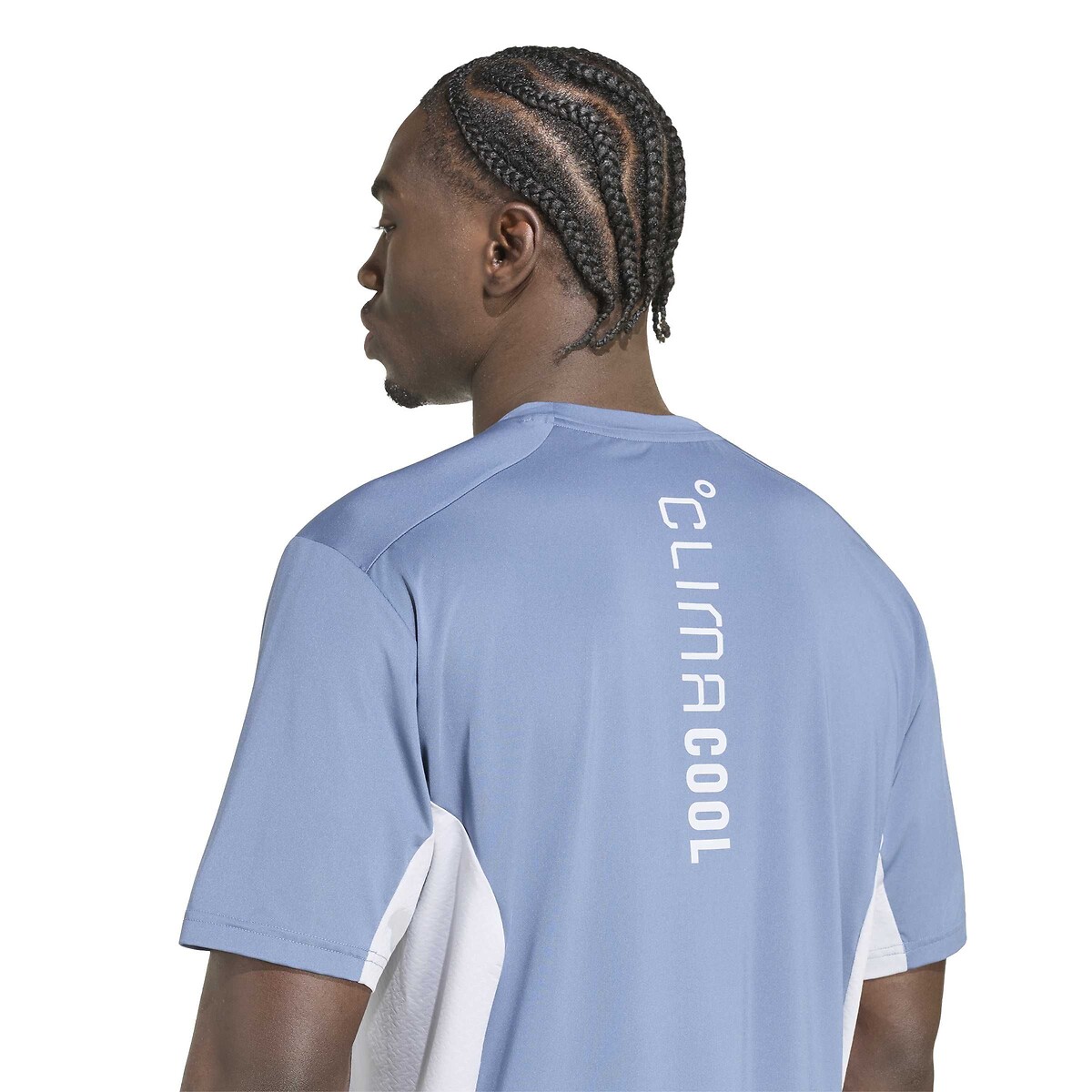 Trainingsshirt met korte mouwen, INTENSITY blauw/grijs, adidas Performance