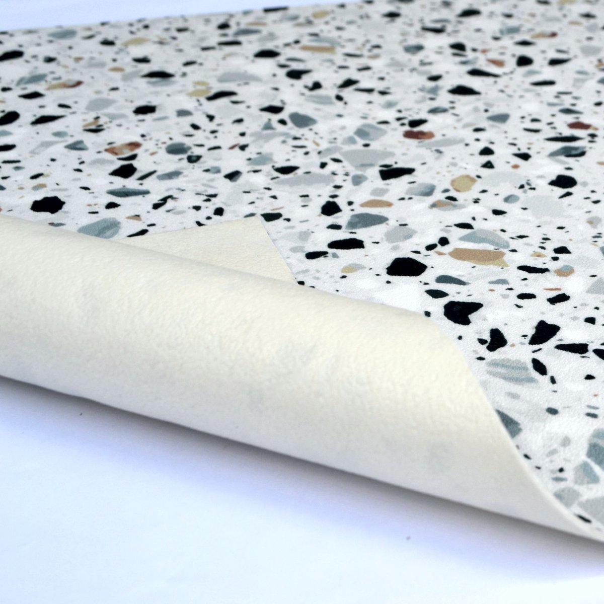 Tapis de couloir PVC tissé plat, RENATIE multicouleur, INSPIRE