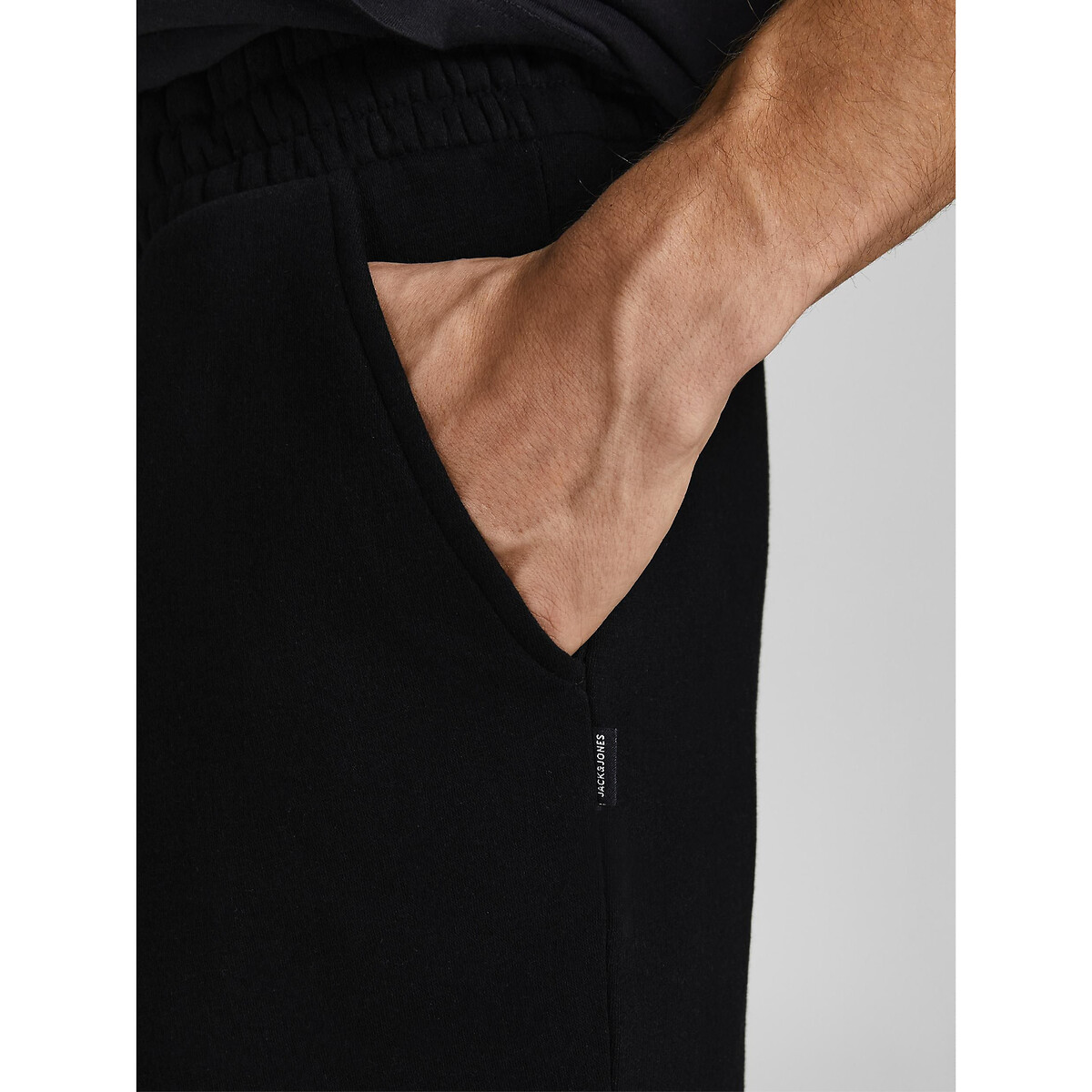 Short en molleton noir, JACK & JONES