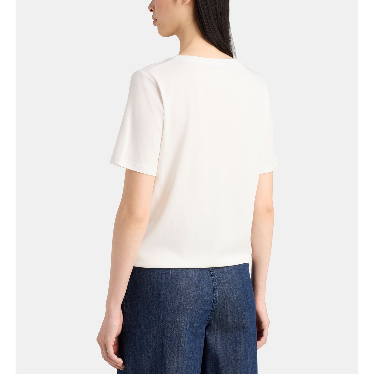 T-shirt droit osola v coton blanc, JODHPUR