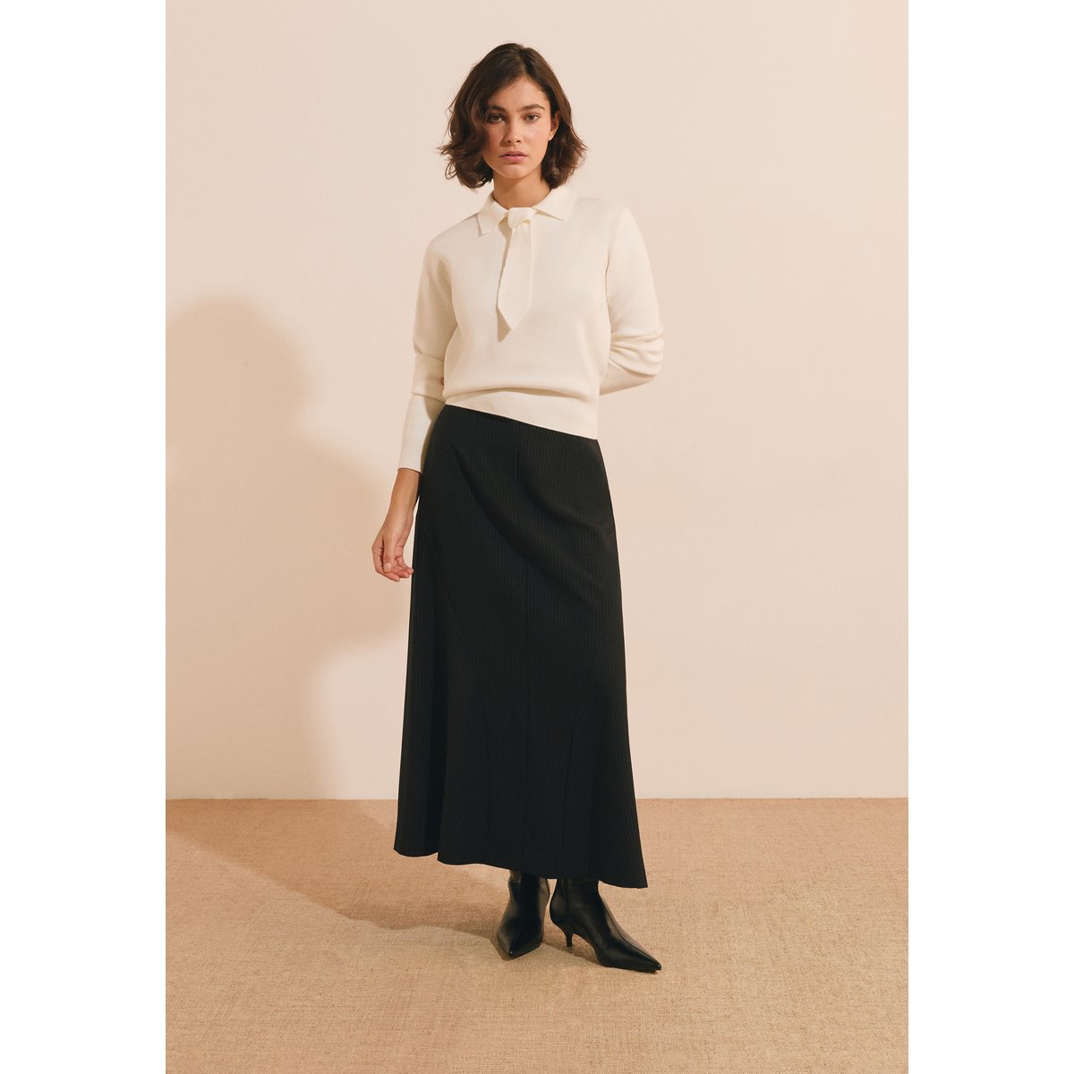 ETAM PULL SUE - PULL ML ecru, ETAM