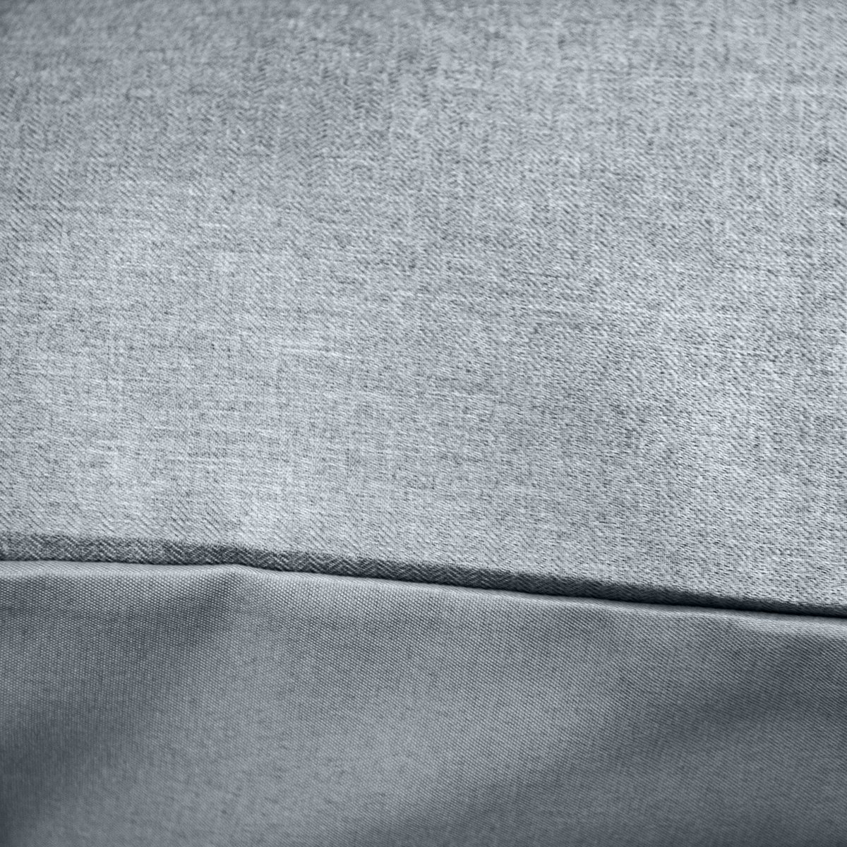 Parure de lit flanelle douce et confort gris foncé, HOME MAISON