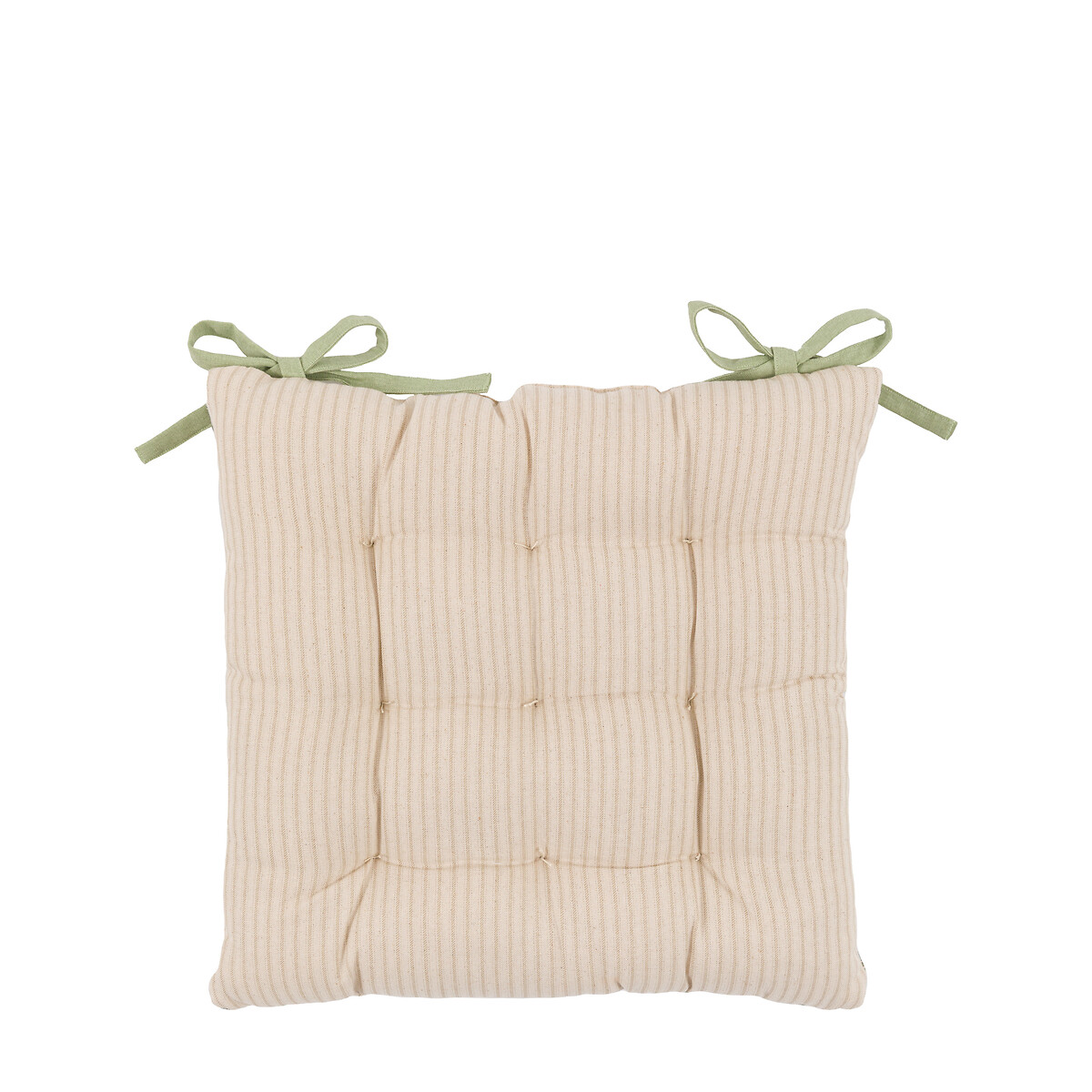 Set of 2 Florian Stamp Seatpads natural, ÉDITÉ
