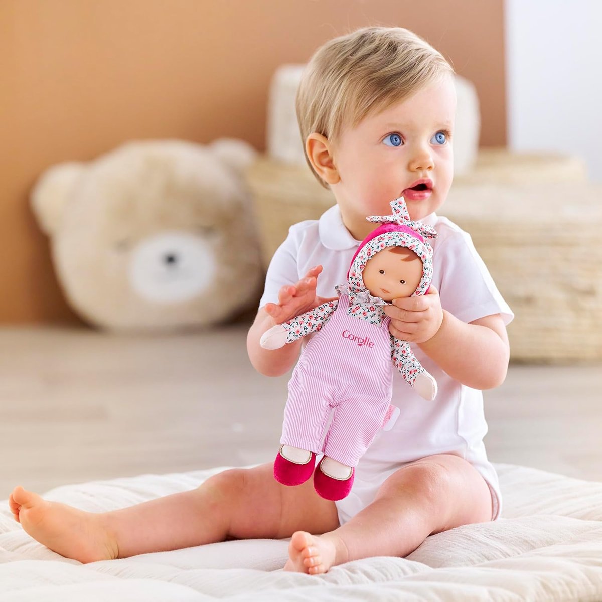 Doudou Miss Chic Rose Grenadine rose, COROLLE