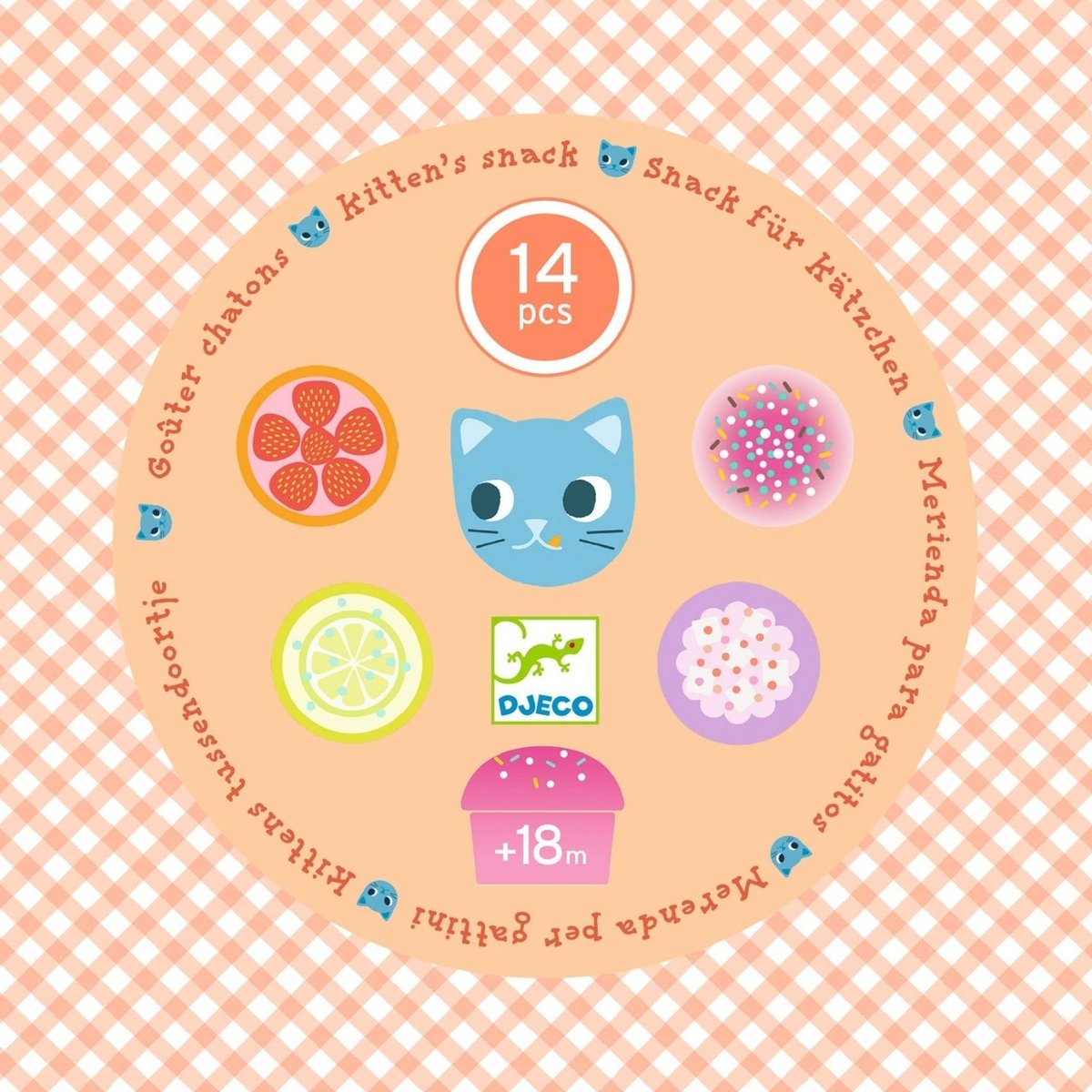 Jeu d'imitation Goûter des chatons multicolore, DJECO