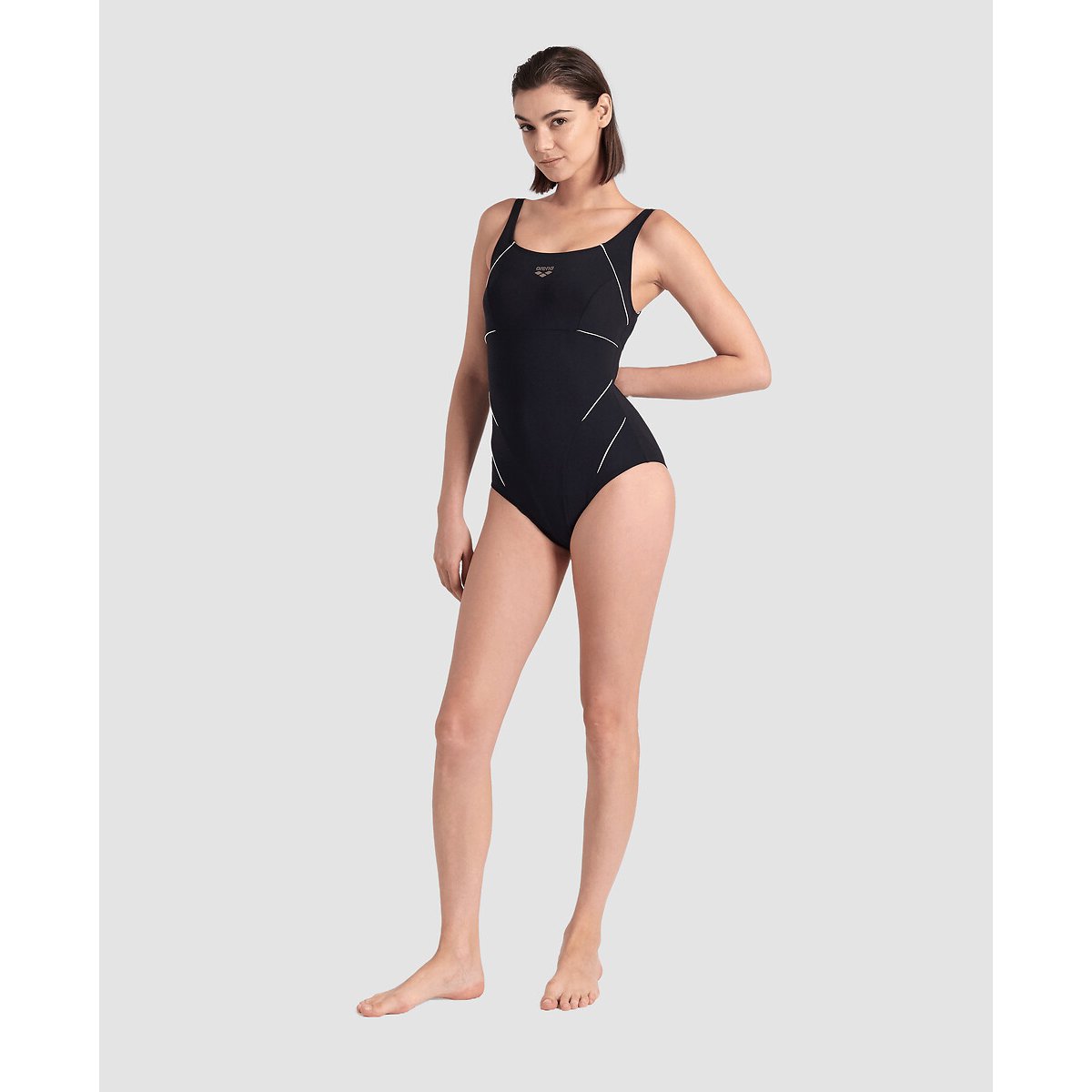 Bodylift Jewel badpak zwart, ARENA