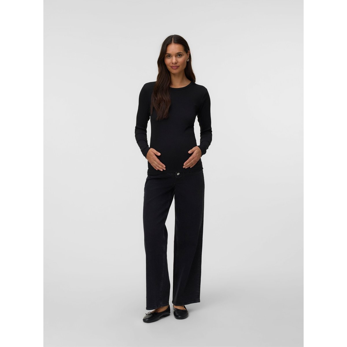 Top noire - black, VERO MODA