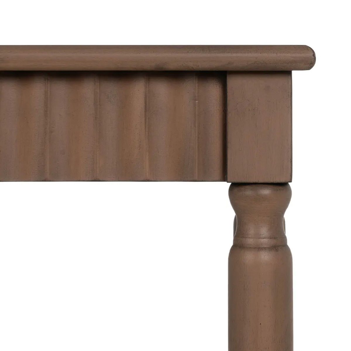 Table d'appoint carrée marron en bois  36x36x71cm marron, WADIGA