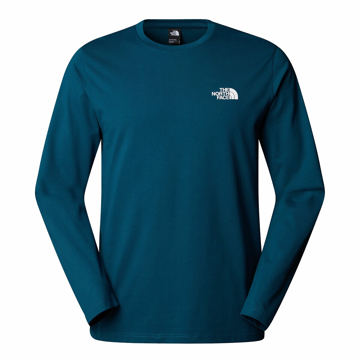 Simple Dome T-Shirt in Cotton Mix blue, THE NORTH FACE