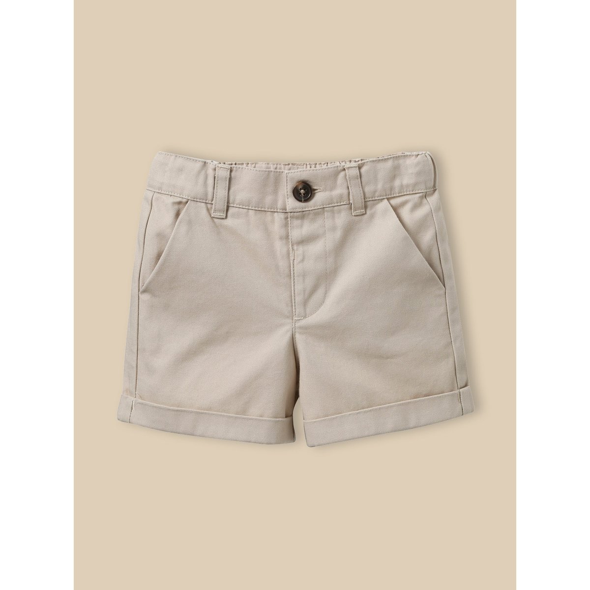 Short chino beige clair, CYRILLUS