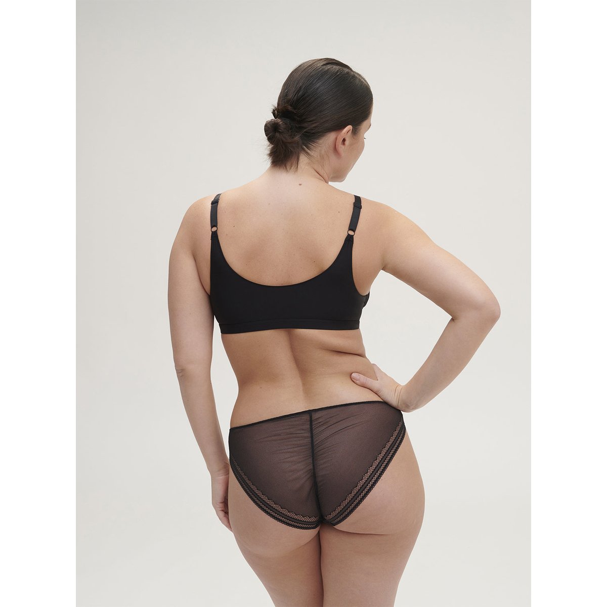 Soutien-gorge triangle sans-armatures, OLYMPE noir, SIMONE PERELE