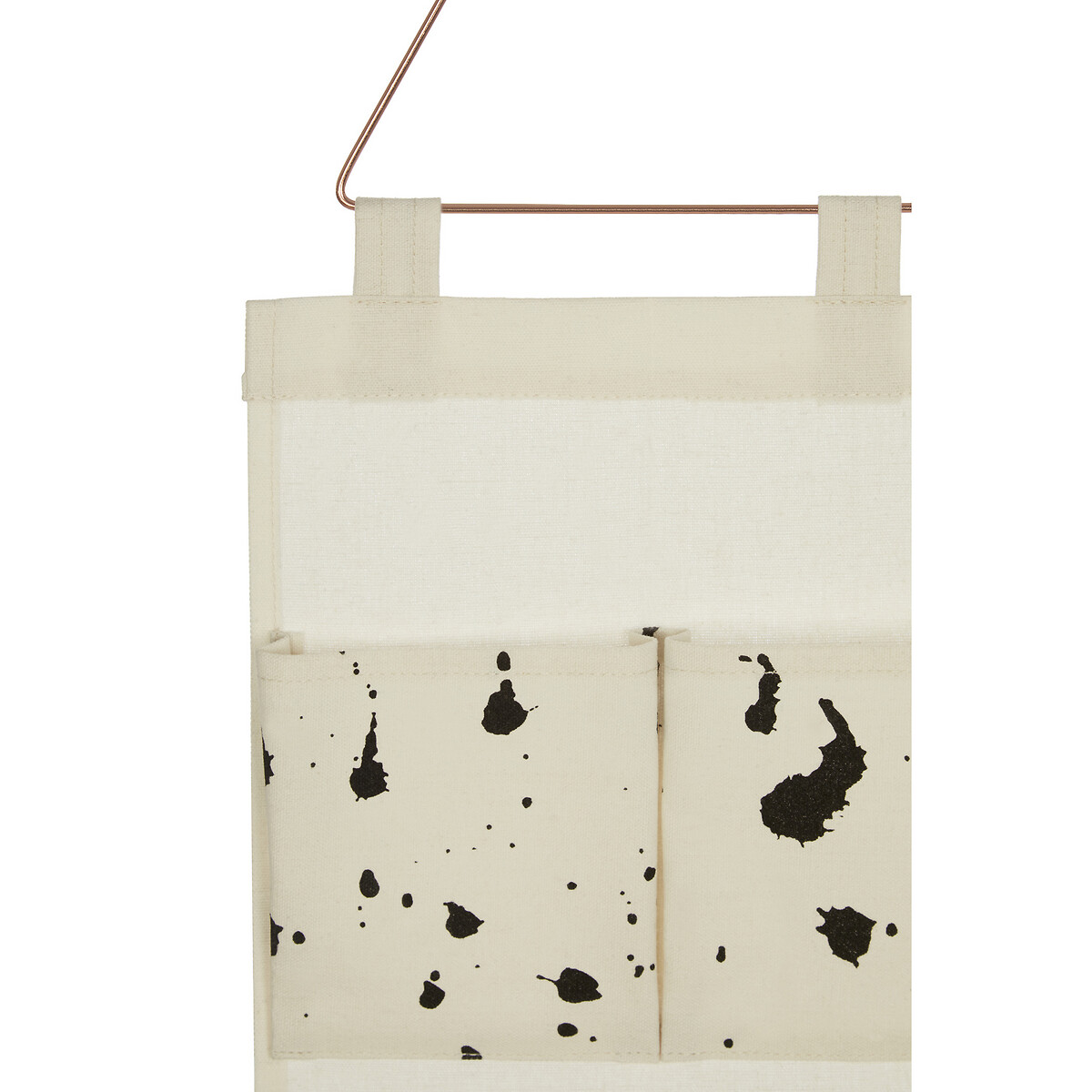 Monochrome White Pocket Wall Hanging white, SO'HOME