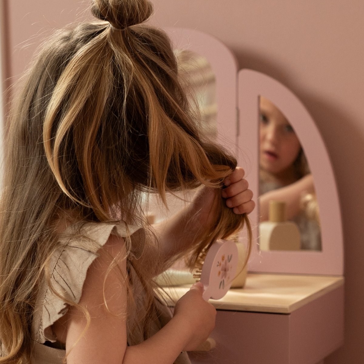 Coiffeuse rose, LITTLE DUTCH