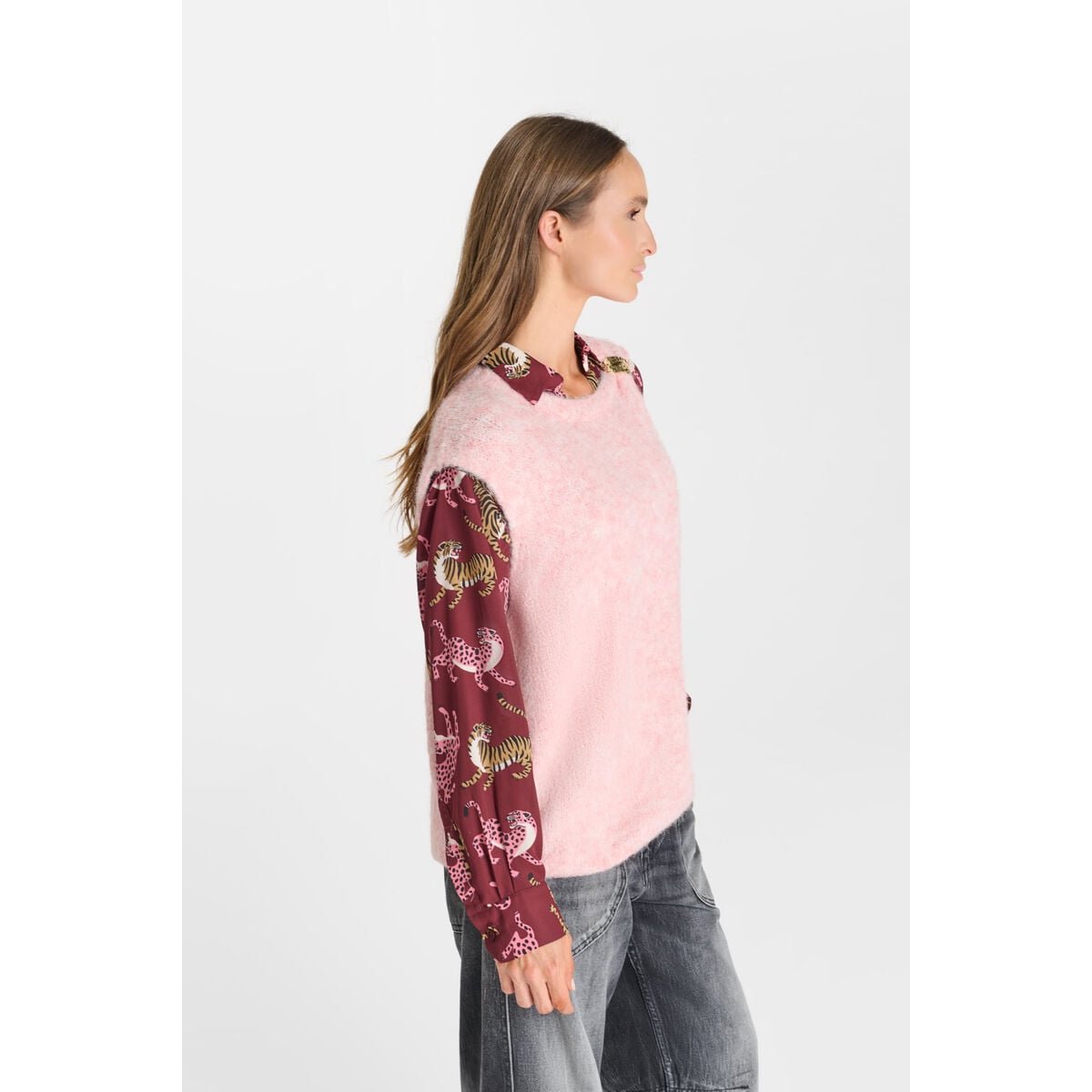 Pull KESTREL blush, LE TEMPS DES CERISES