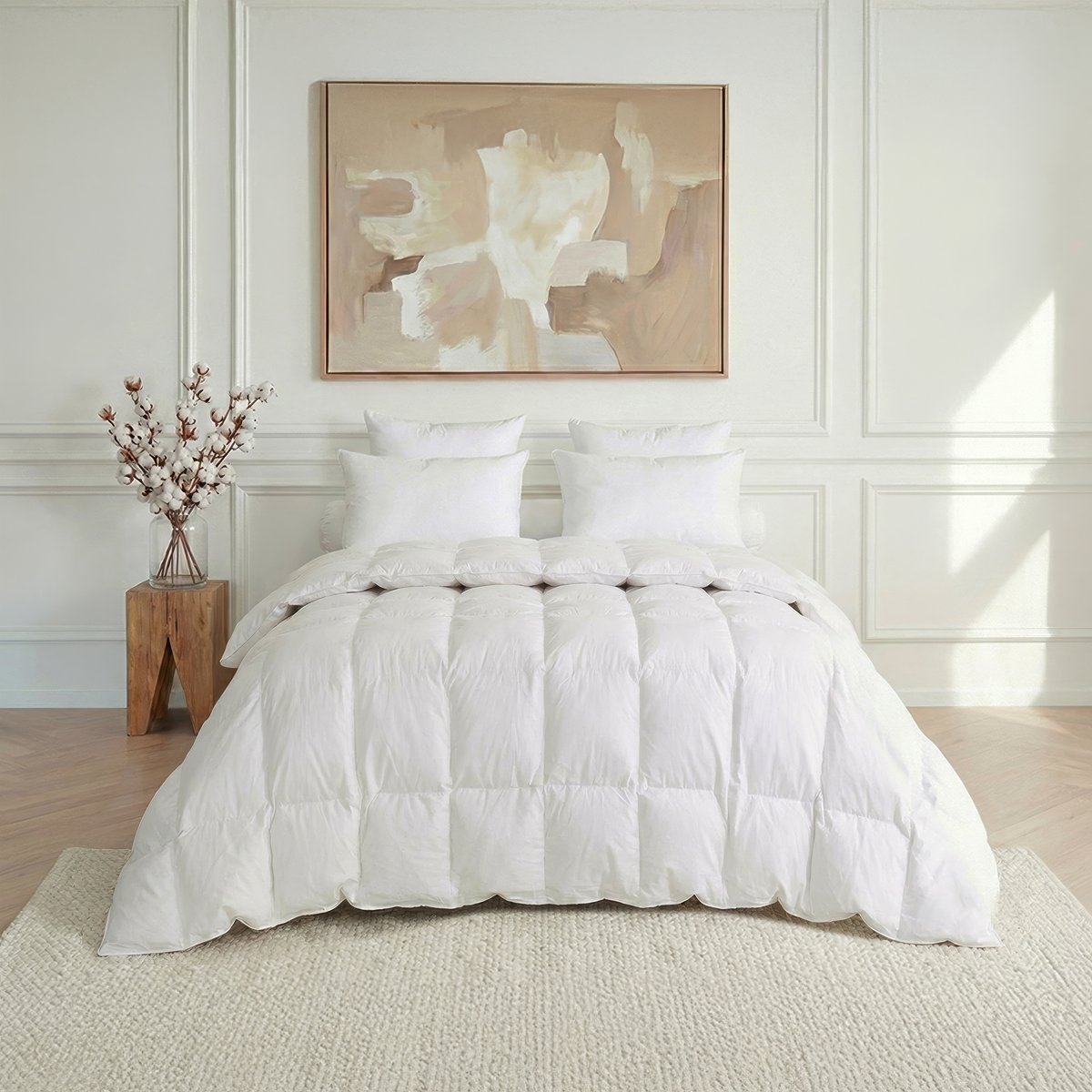 Couette Tradition CHAUDE - 70% Duvet d'Oie blanc, DODO