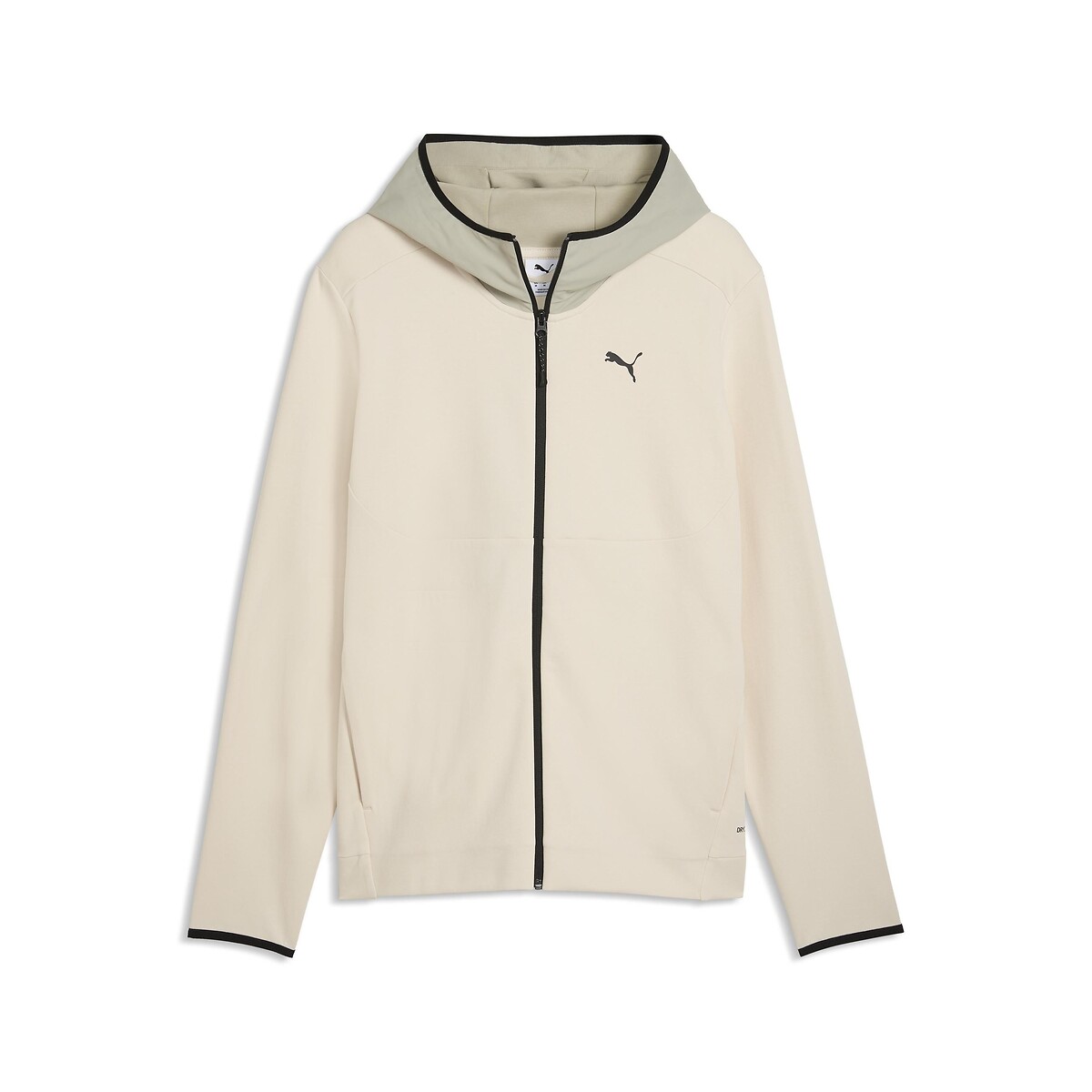 Sweat zippé PUMATECH crème, PUMA