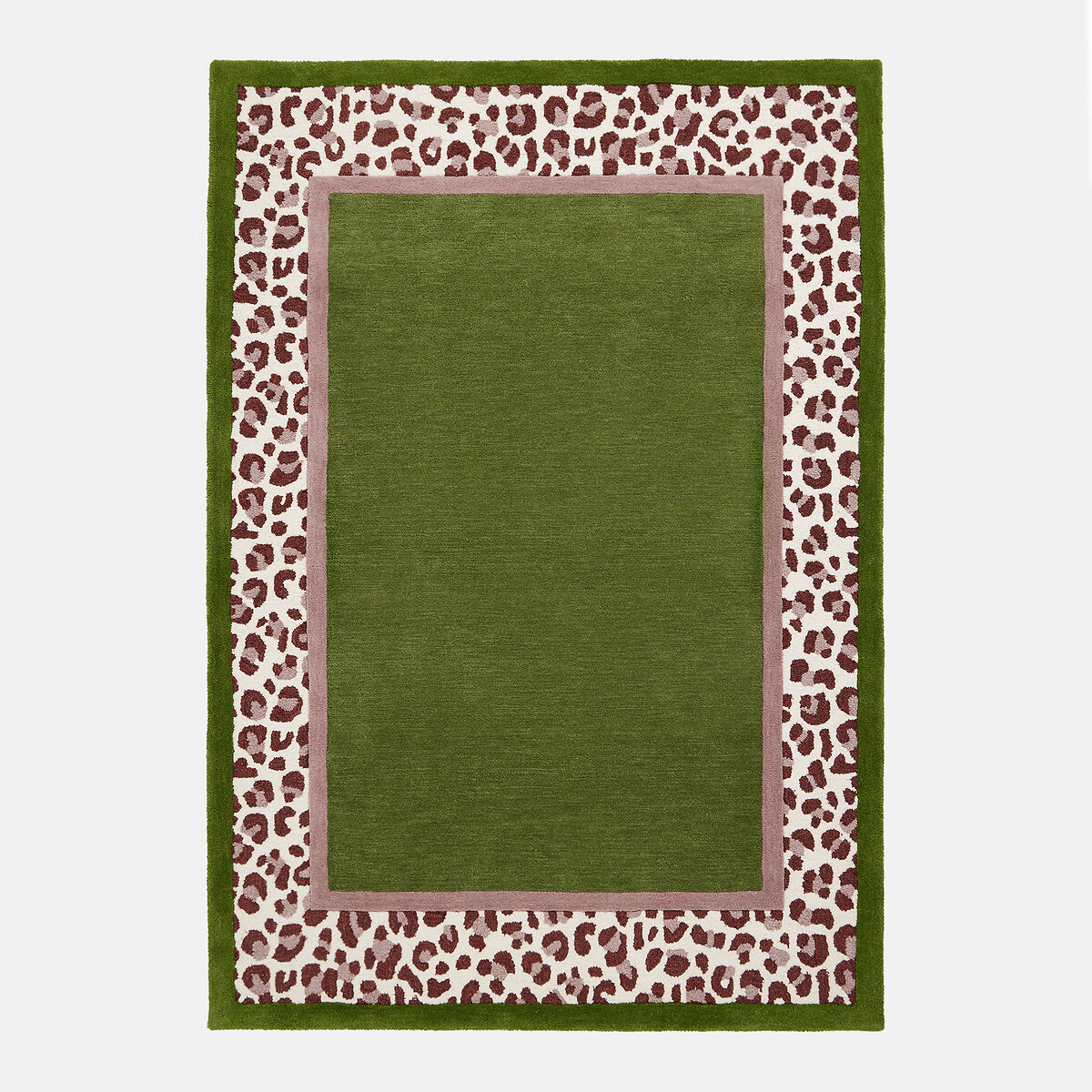 Tapis en laine, JAMARI vert, LA REDOUTE INTERIEURS