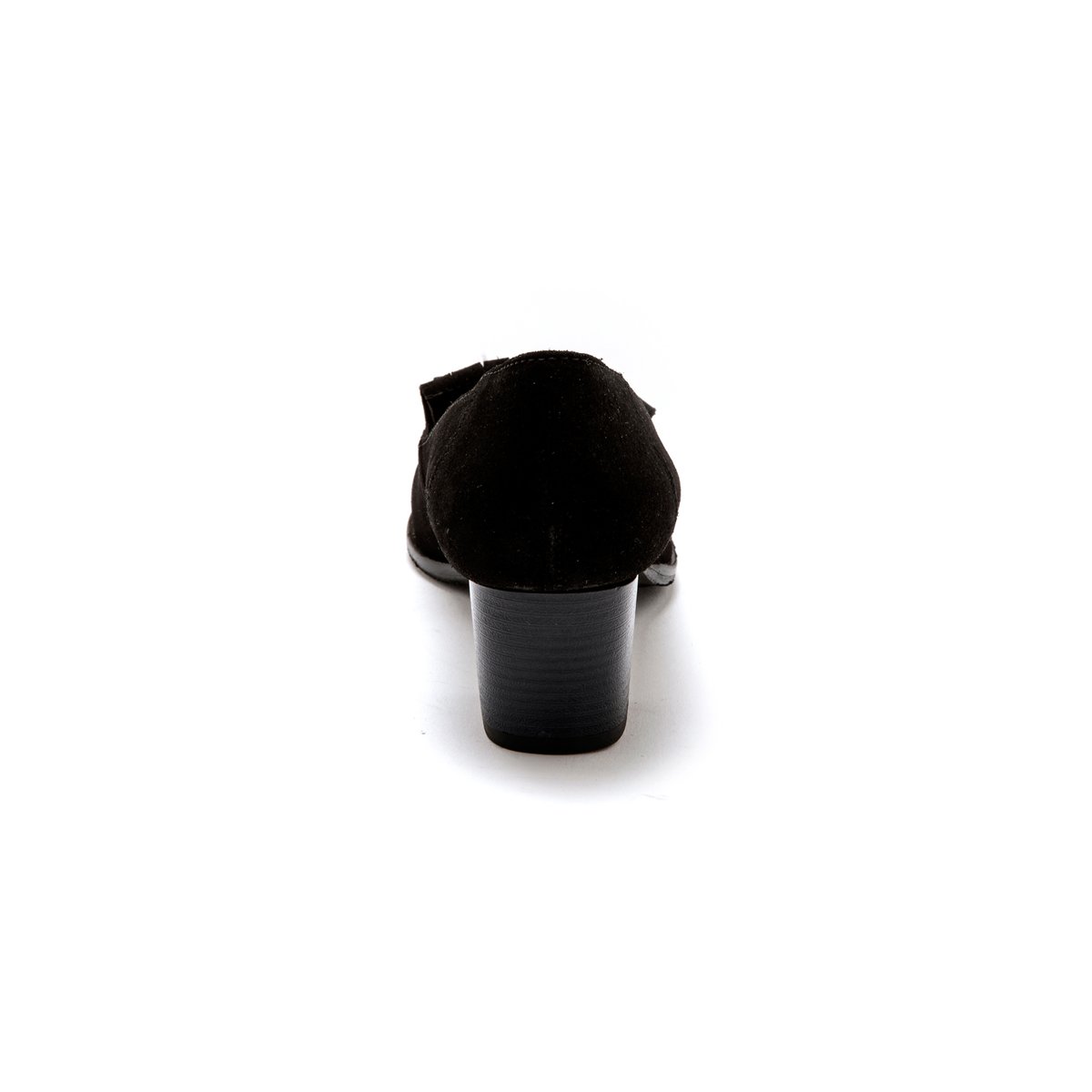 Trotteurs en cuir franges et clous noir, PEDICONFORT