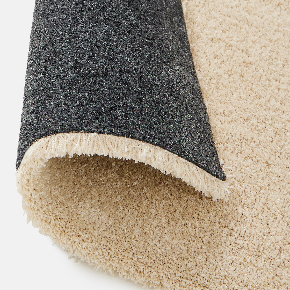 Cirillo Soft Microfibre Rug sand, LA REDOUTE INTERIEURS