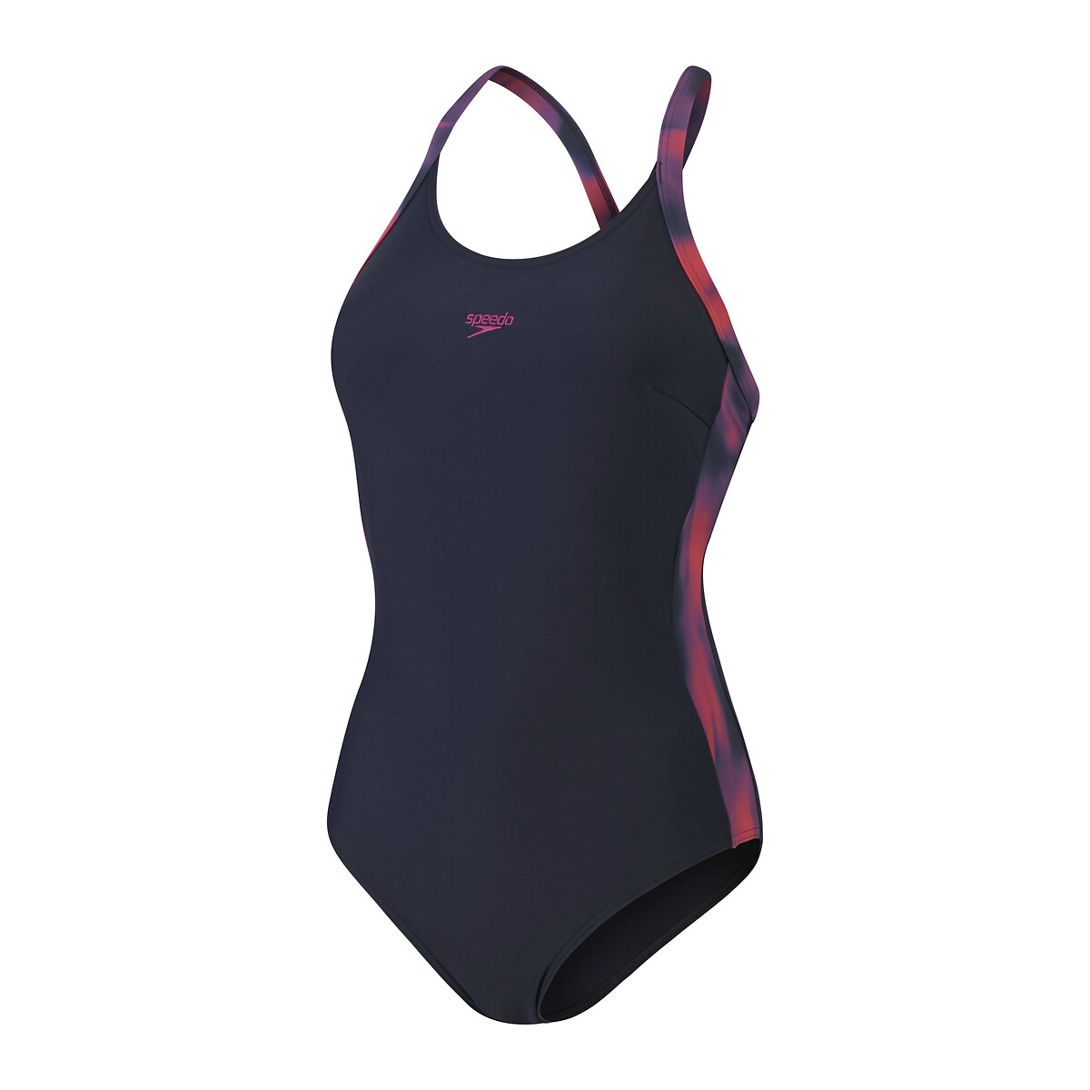 Eco Shaping Entwine Swimsuit black/raspberry, SPEEDO