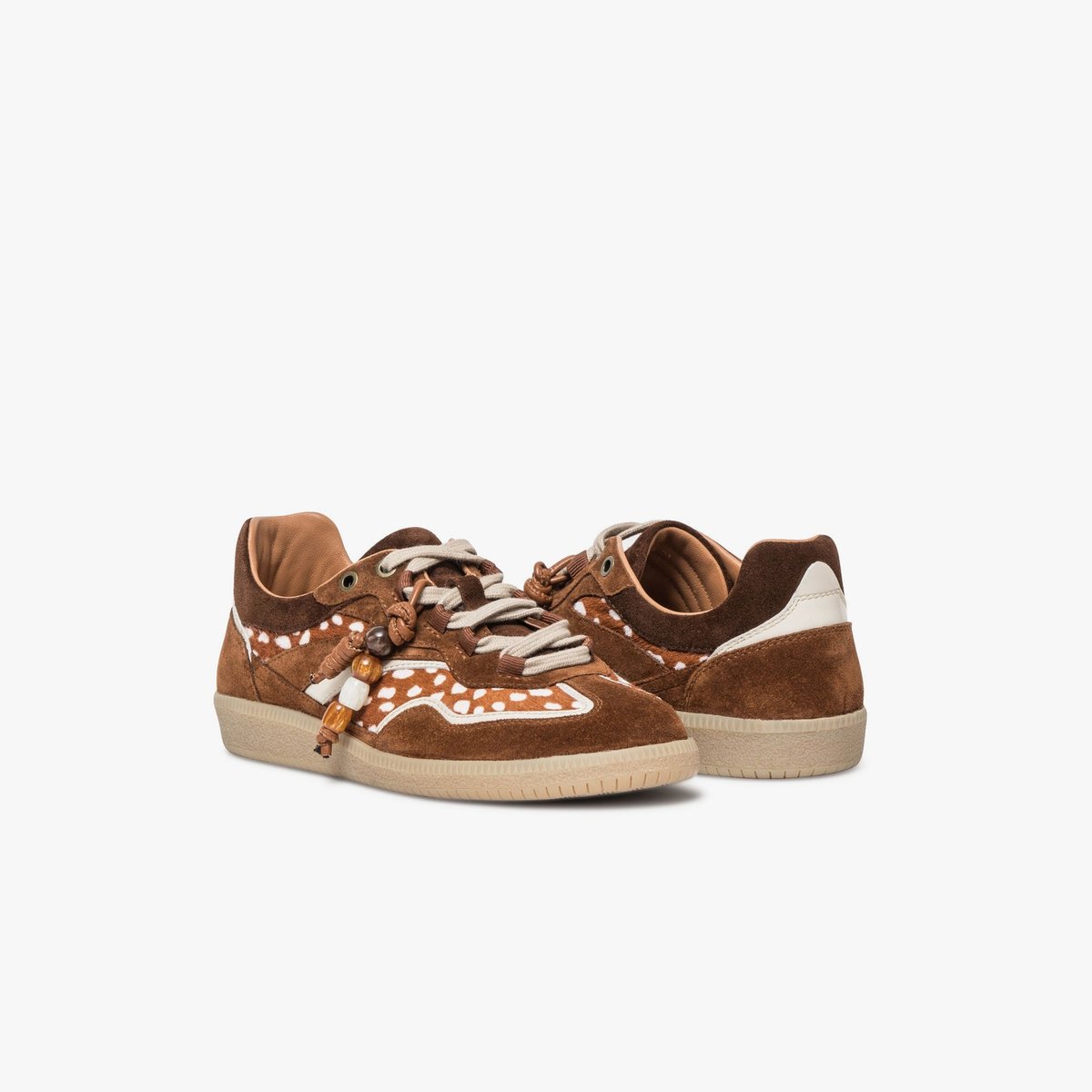 Basket en cuir LULU cognac beige/cognac, BOCAGE