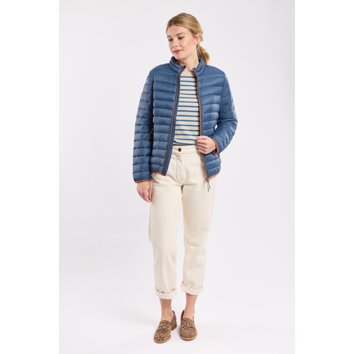 Doudoune matelassée BAMPTON titan int-titan/oak, ARMOR-LUX