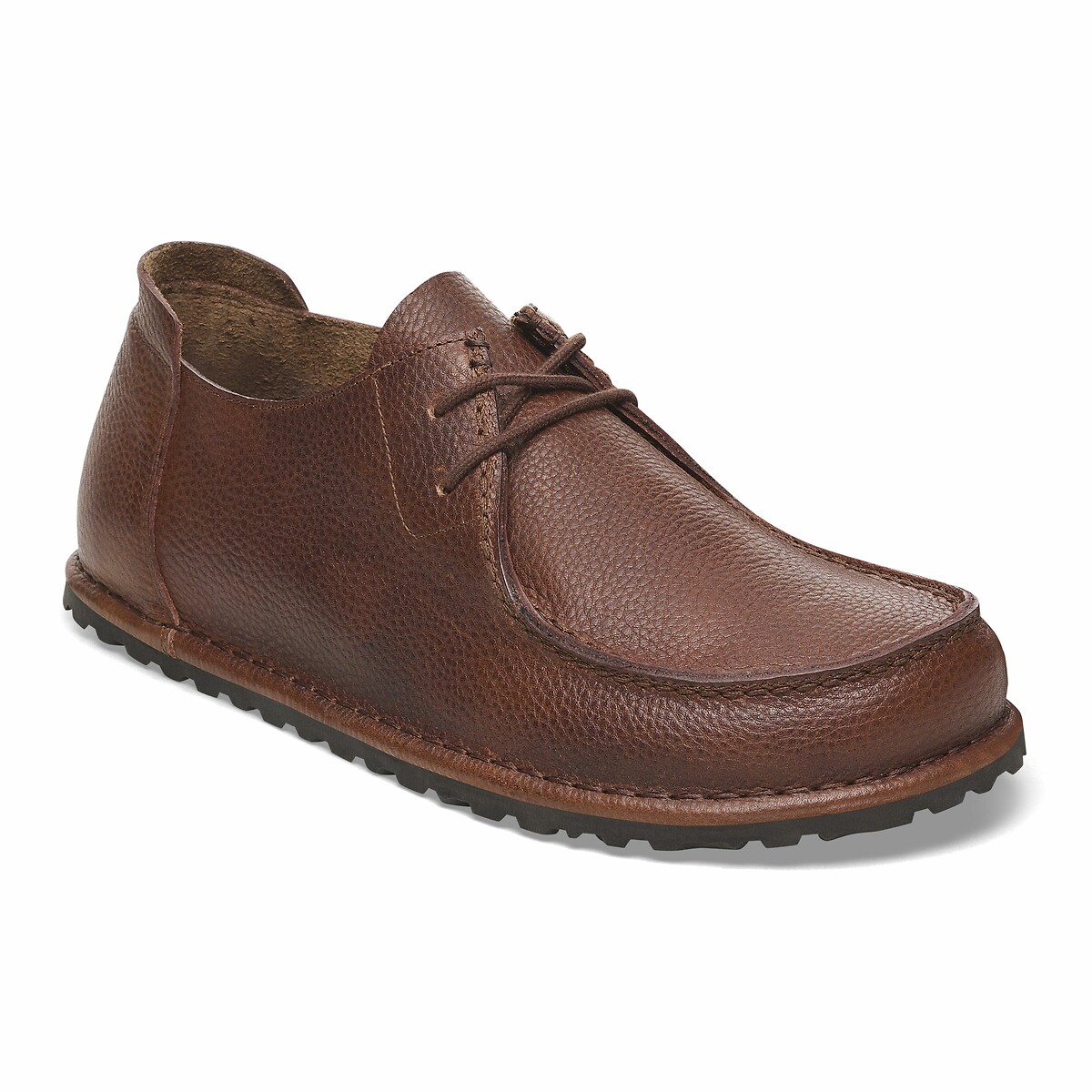 Derbies en cuir marron, BIRKENSTOCK