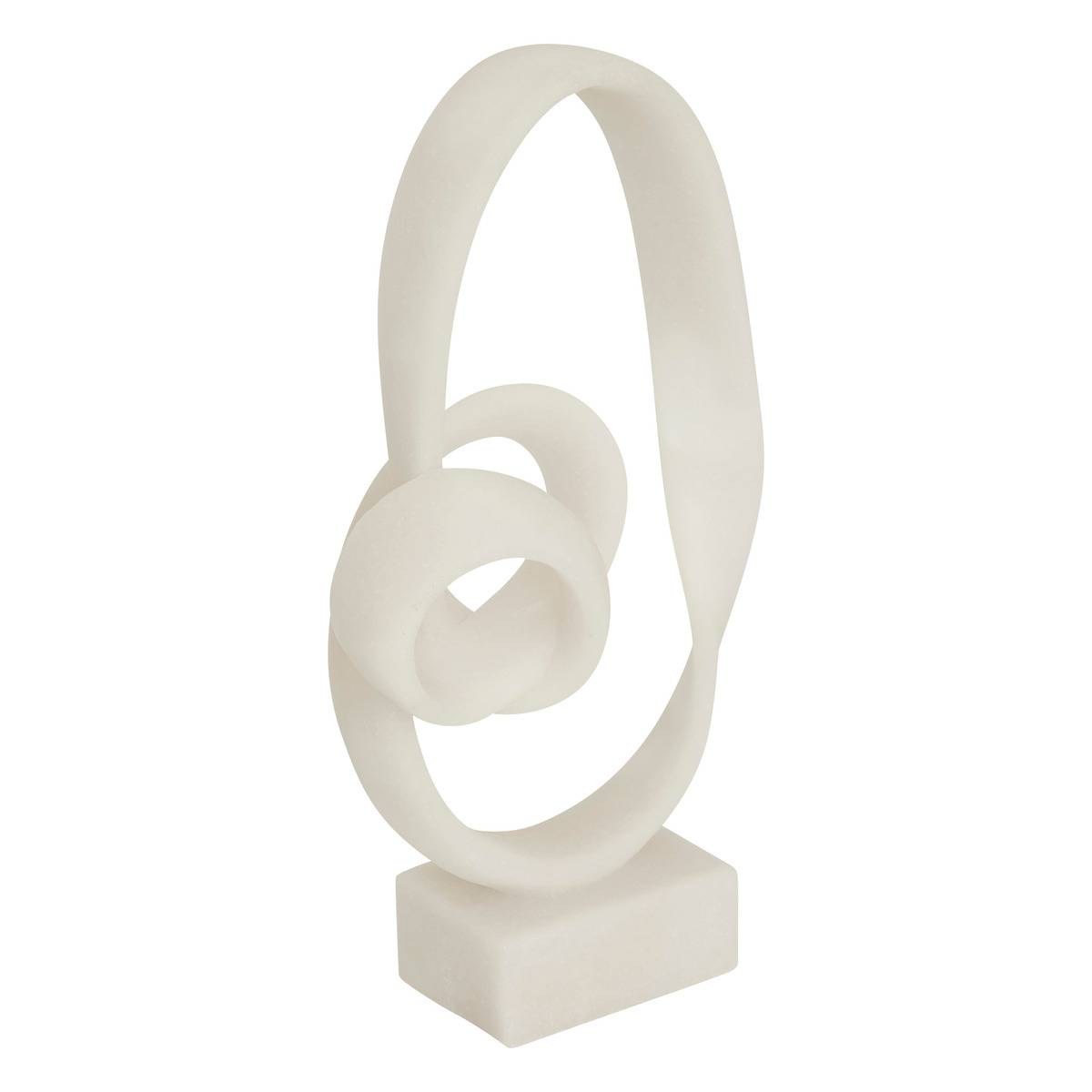 Déco à poser LOUAN blanc, ATMOSPHERA
