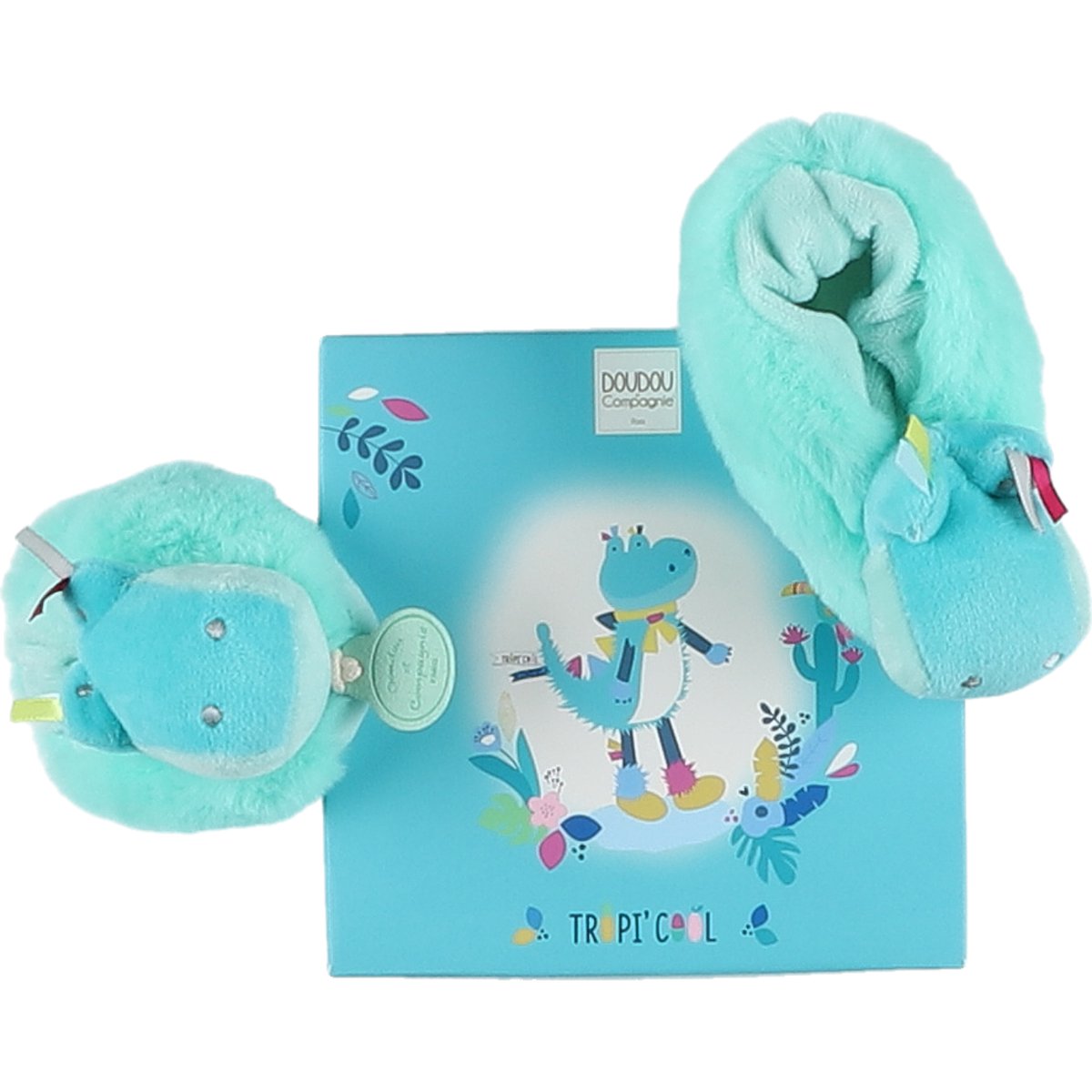 Chaussons - Très bon état bleu, DOUDOU ET COMPAGNIE
