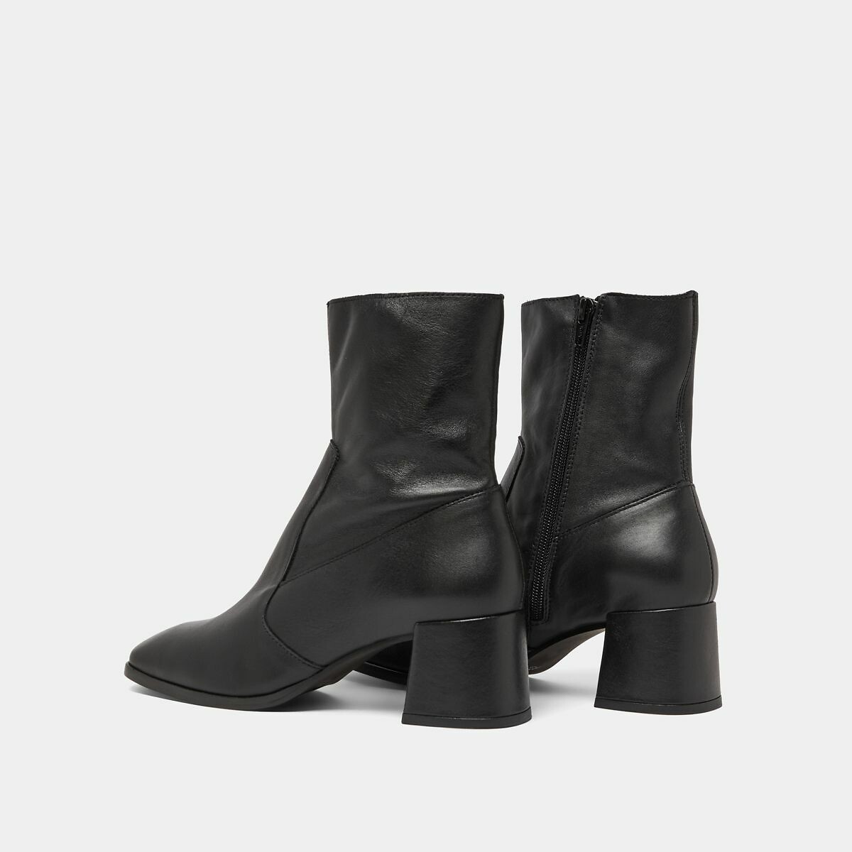 Bottines en cuir Argentat noir, JONAK