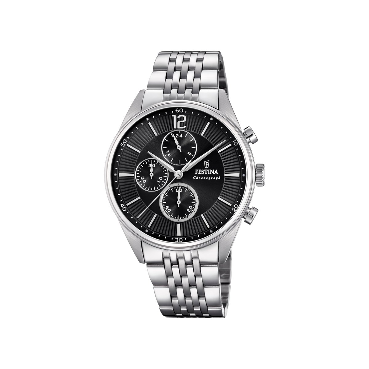 Montre Analogique TIMELESS argenté noir argenté, FESTINA