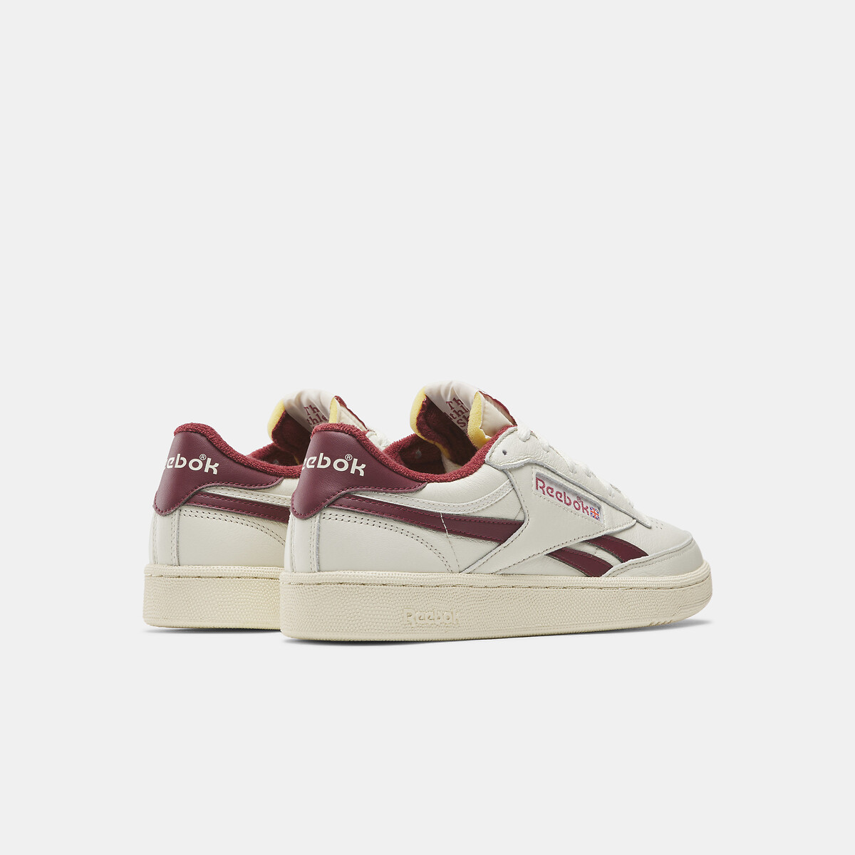 Sapatilhas CLUB C REVENGE VINTAGE cru/bordeaux, REEBOK