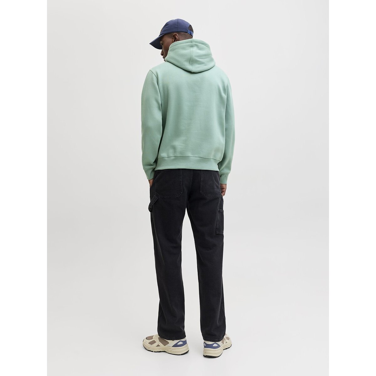 Sweat à capuche vert d'eau, JACK & JONES