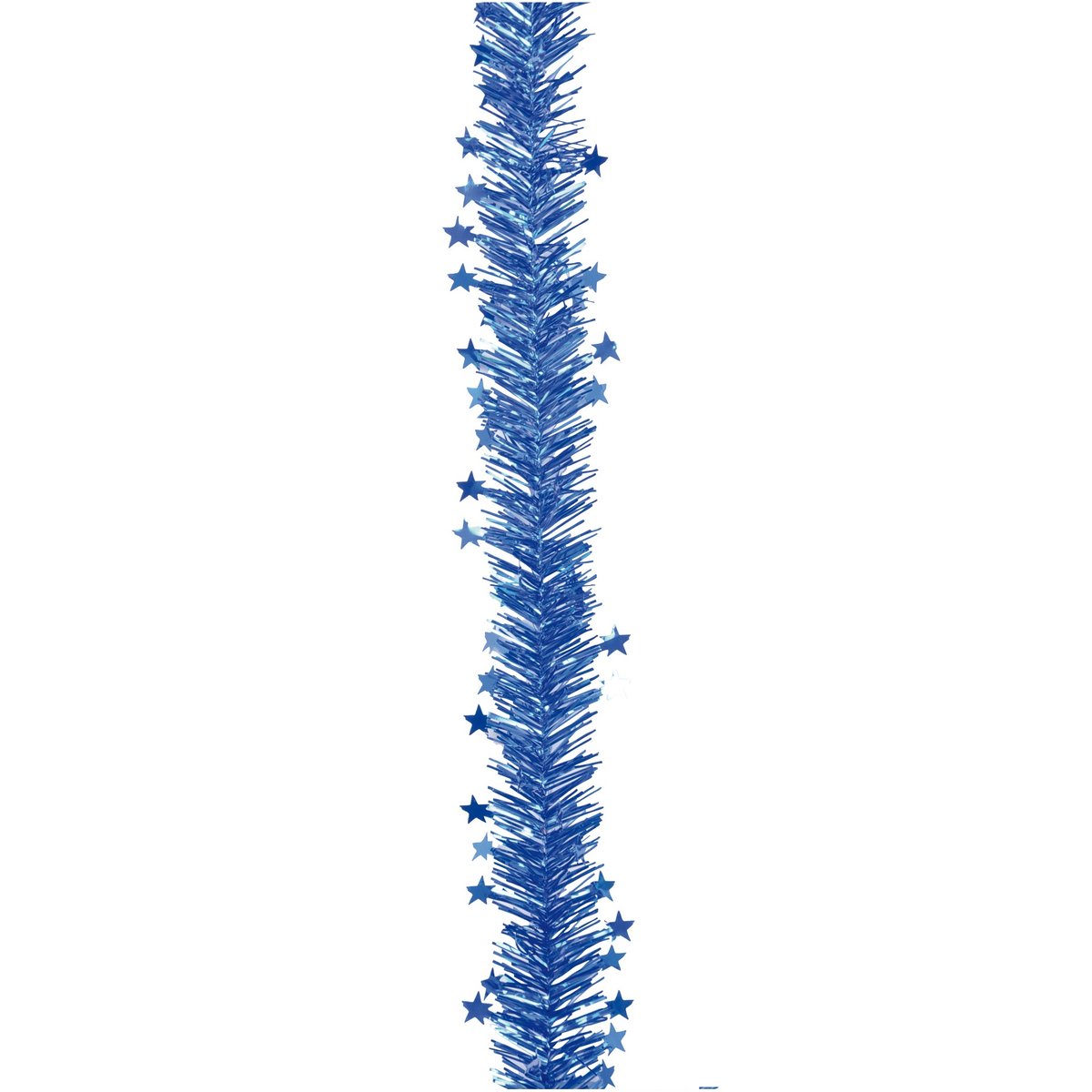 Guirlande etoile 2m bleu couleur unique, EDEN