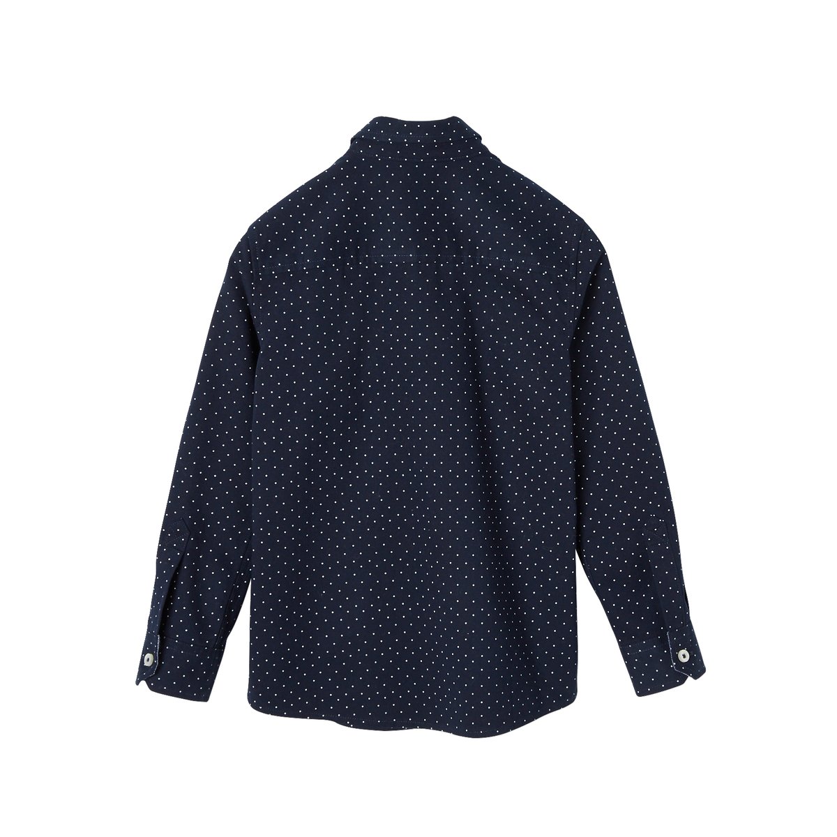 Chemise imprimée pois marine imprimé, VERTBAUDET