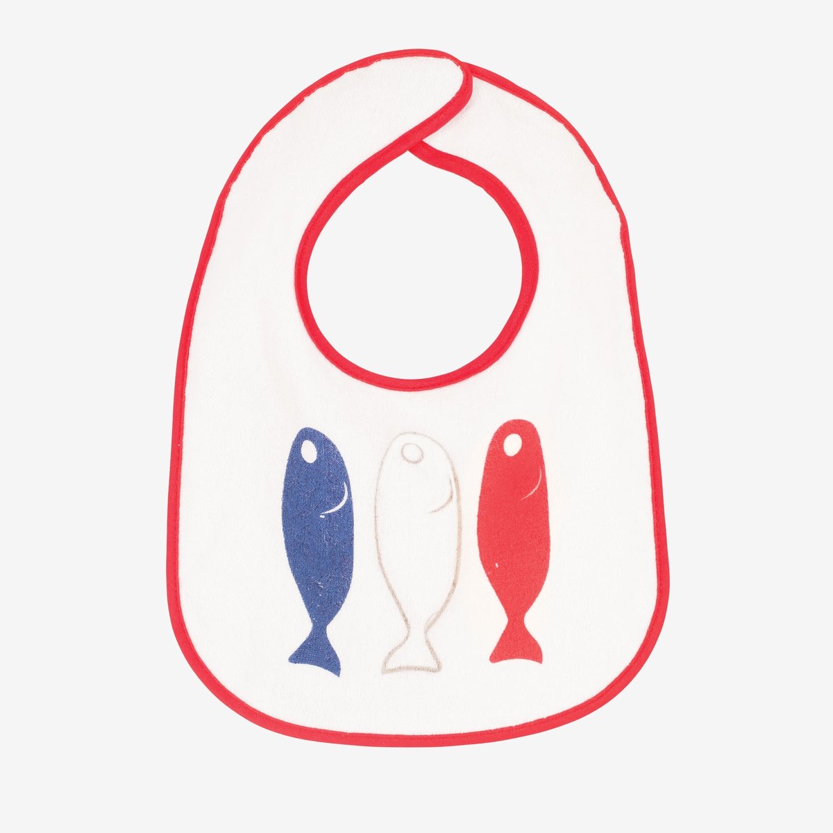 Lot de 7 bavoirs bébé blanco, TROIS KILOS SEPT