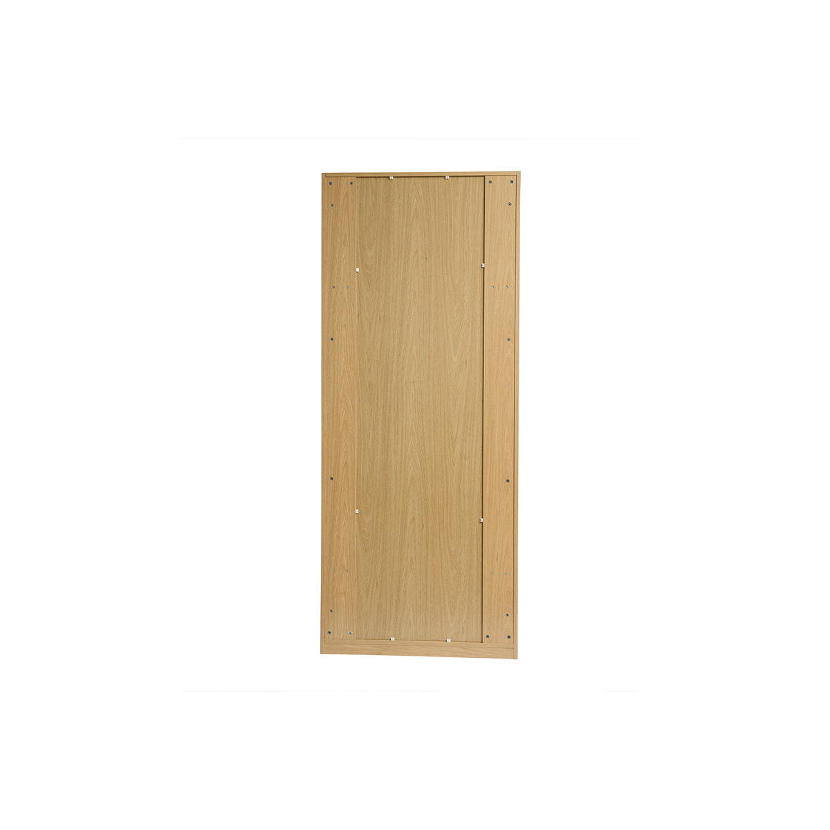 Armoire dressing avec 2 penderies finition bois chêne L90 cm GARENCE chêne clair, MILIBOO