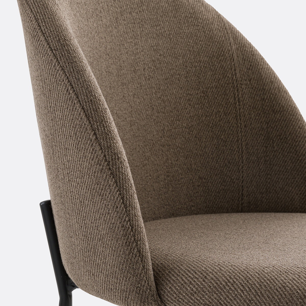 Silla tapizada, Nordie gris, LA REDOUTE INTERIEURS