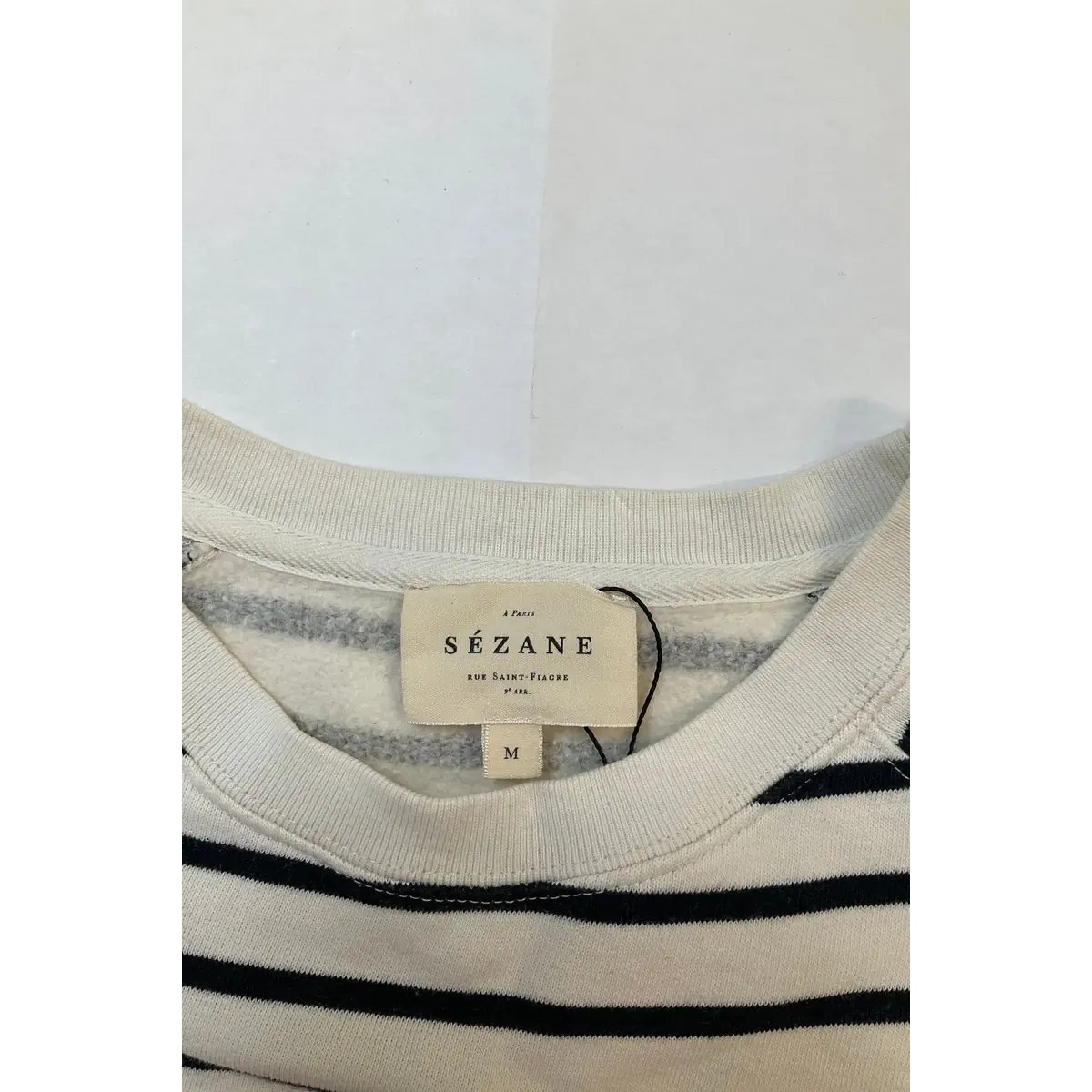 Sweatshirt - Très Bon État blanc, SEZANE