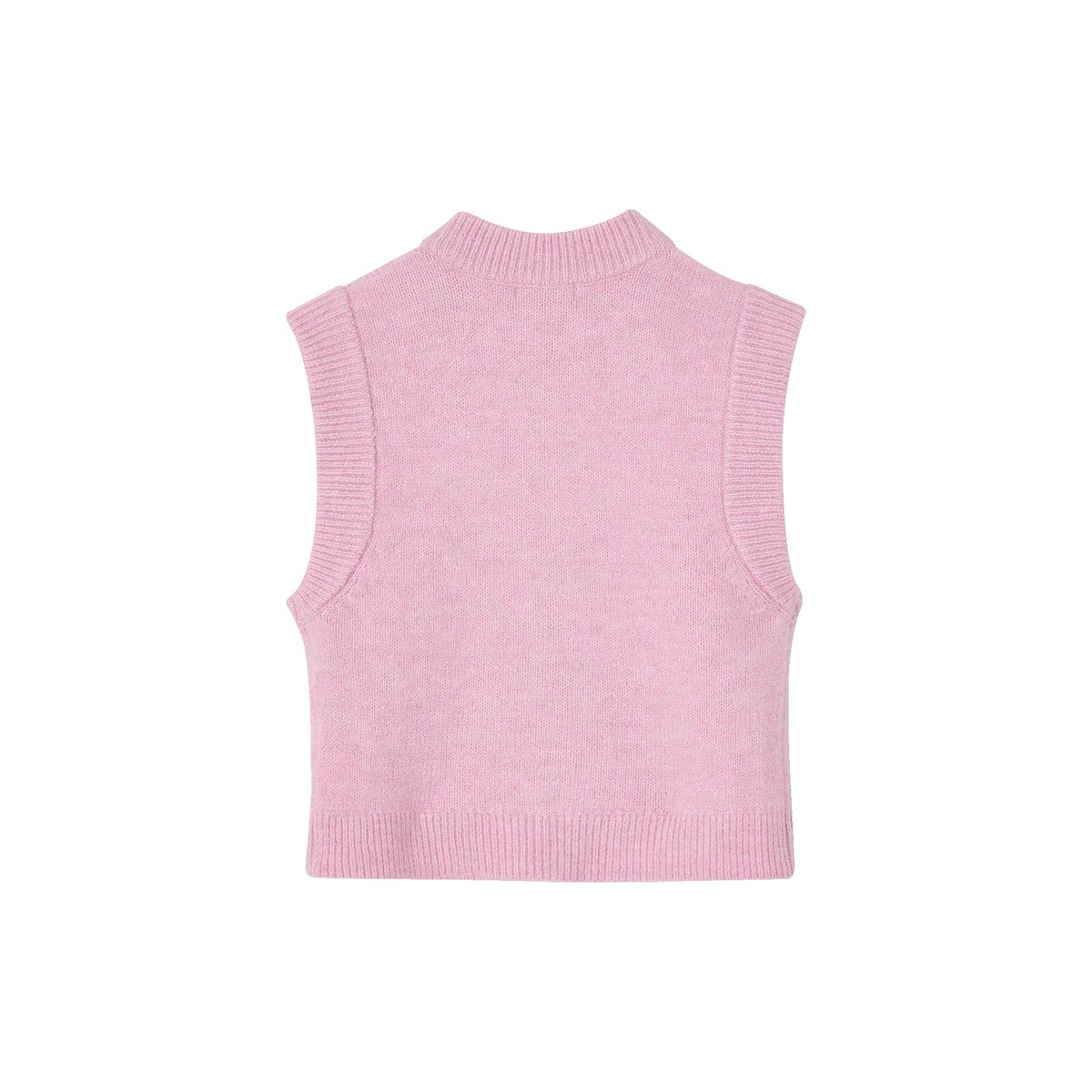 Gilet sans manches boutonné devant lilas, VERTBAUDET