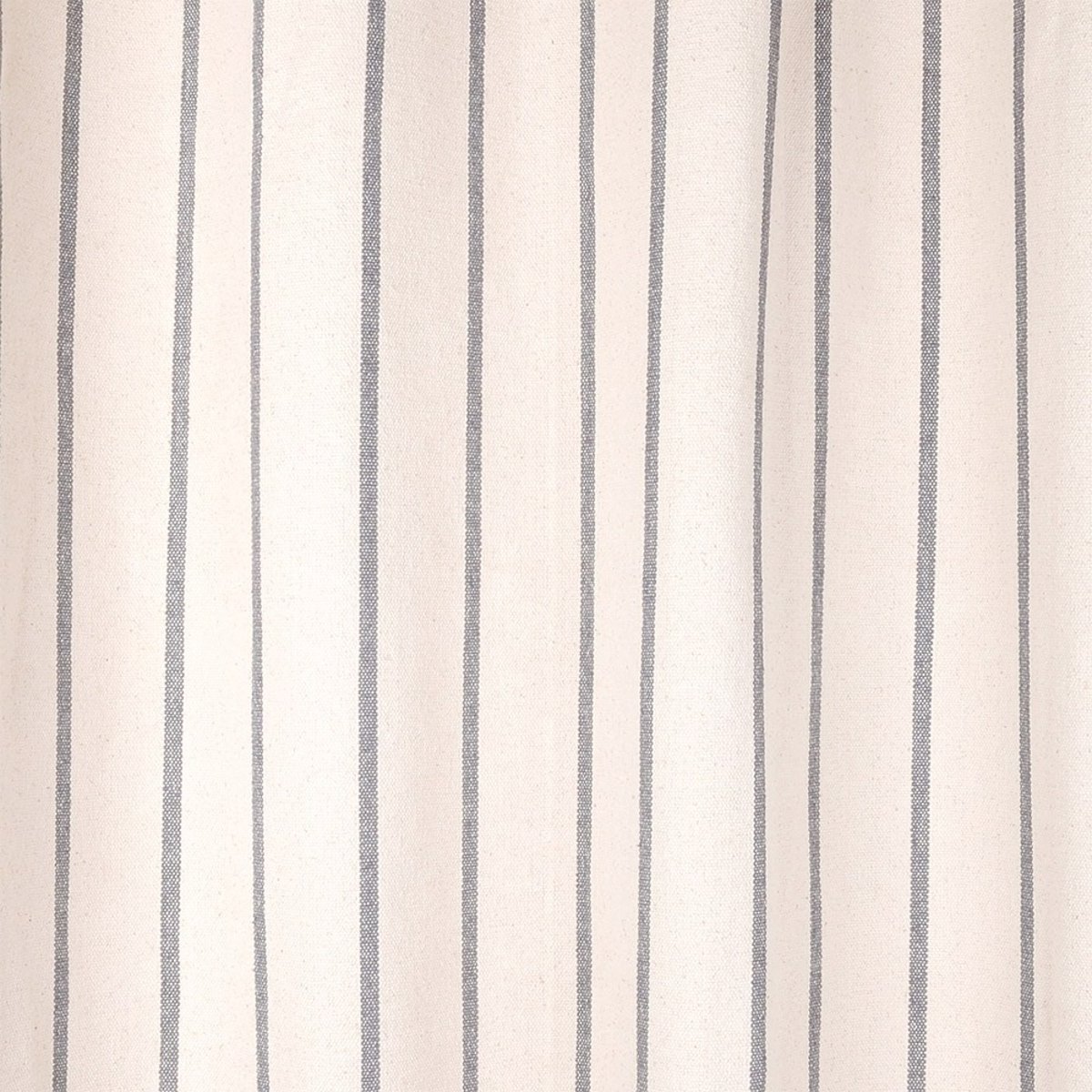 Rideau à œillets 135x260 St Trop anthracite coton gris, DECORATIE