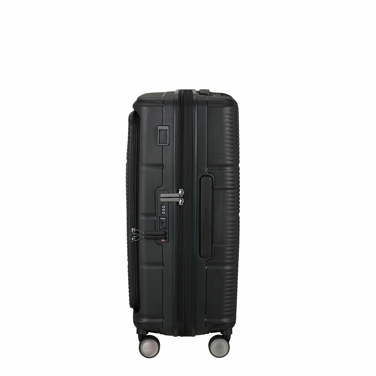 Mala de Viagem Média Paralux HS 67cm, Expansível 71L, Samsonite preto , SAMSONITE