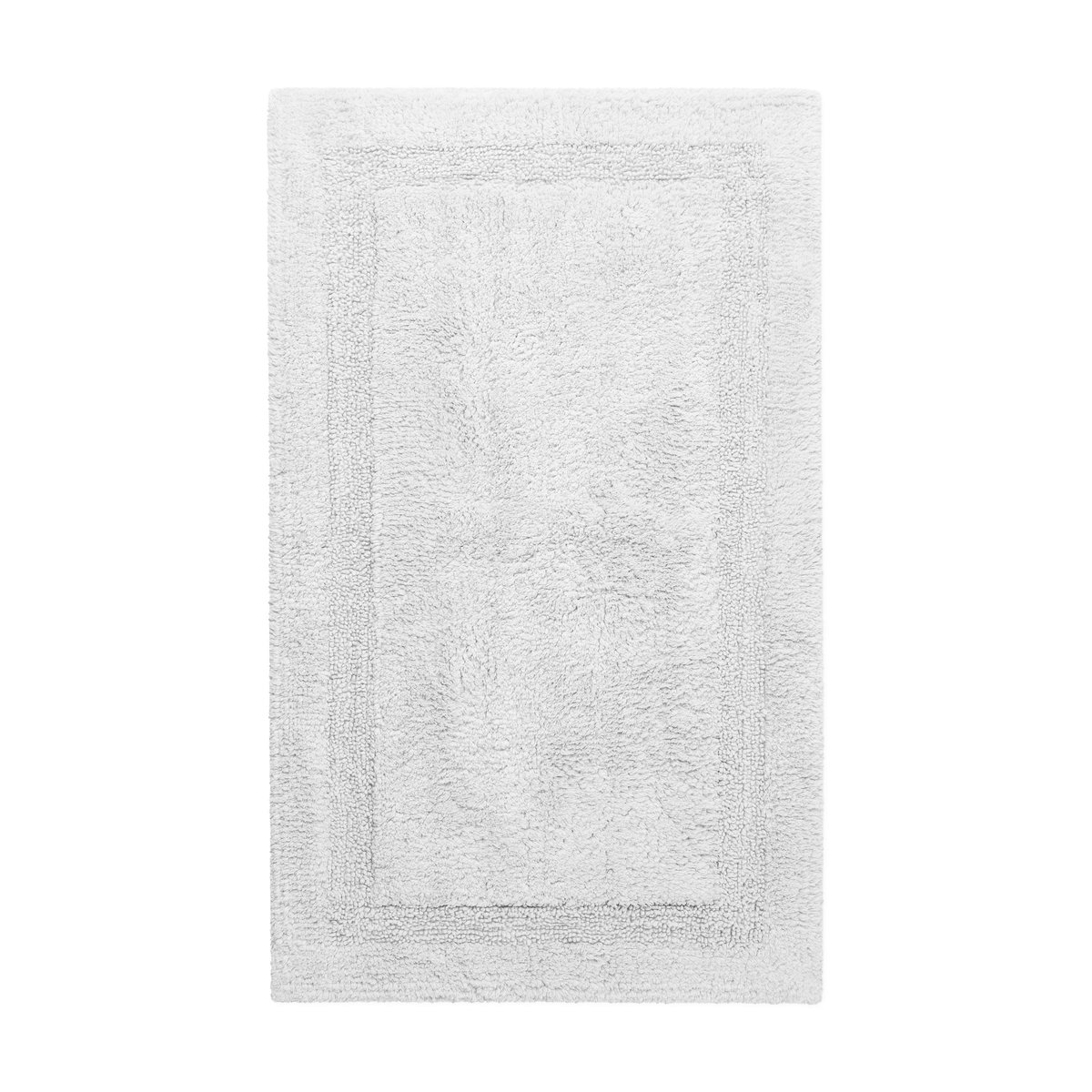 Tapis de bain coton 1750 g/m², moelleux ,  KNUT blanc, WECON HOME