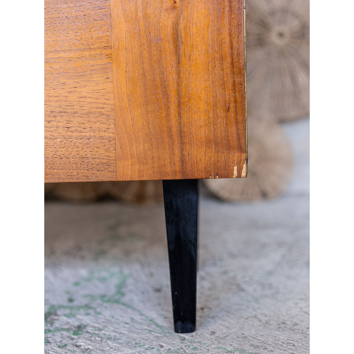 Buffet contemporain en bois Gustave N°1644 - Bon état bois foncé, DEBONGOUT