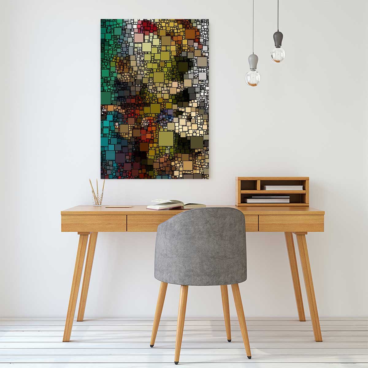 Tableau vitraux sagrada familia tableau alu dibond, HEXOA