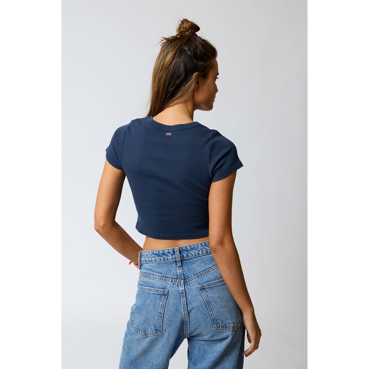 Tshirt Oana - BASICALLY bleu marine, BANANA MOON