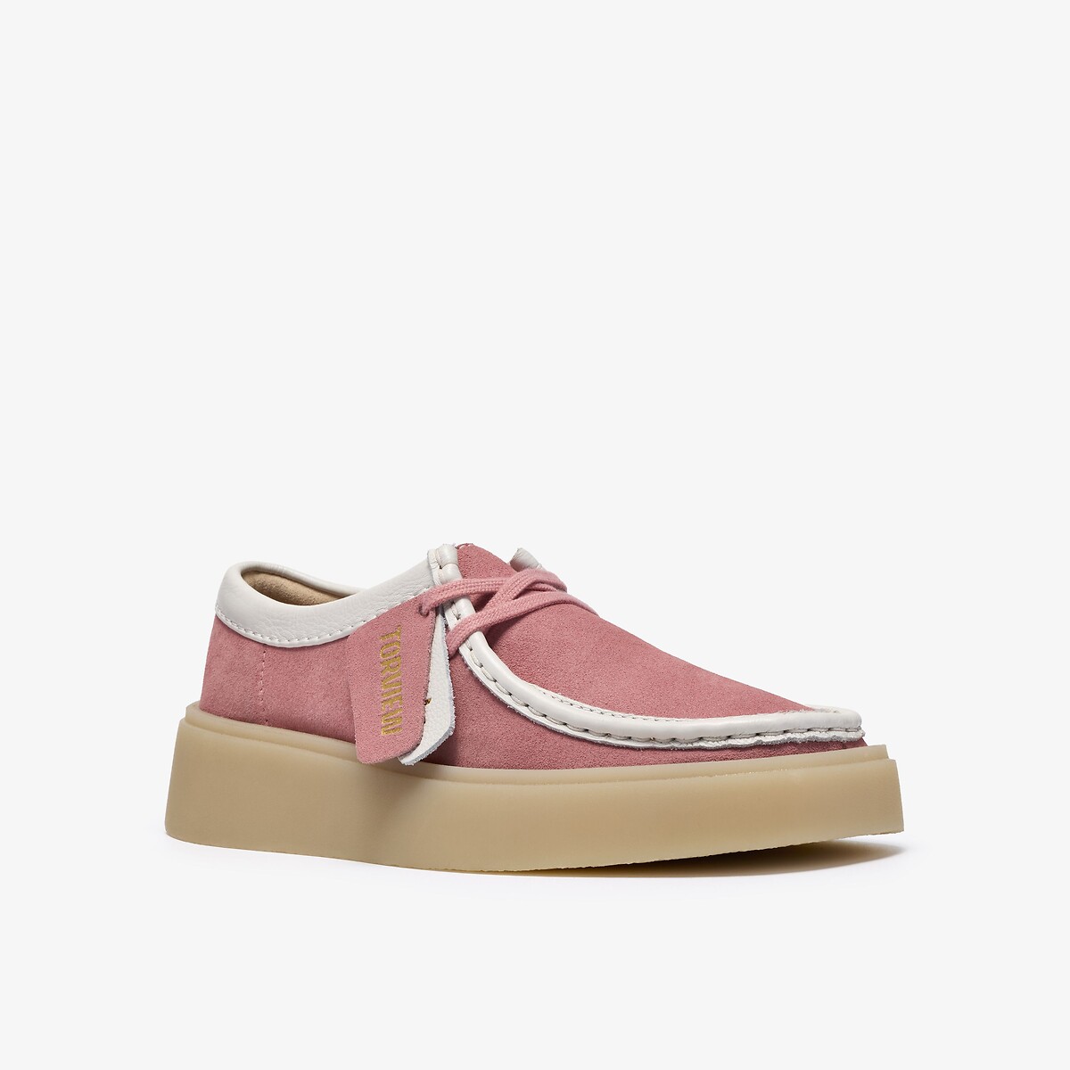 Schoenen van suède, TORVIEW W roze, CLARKS