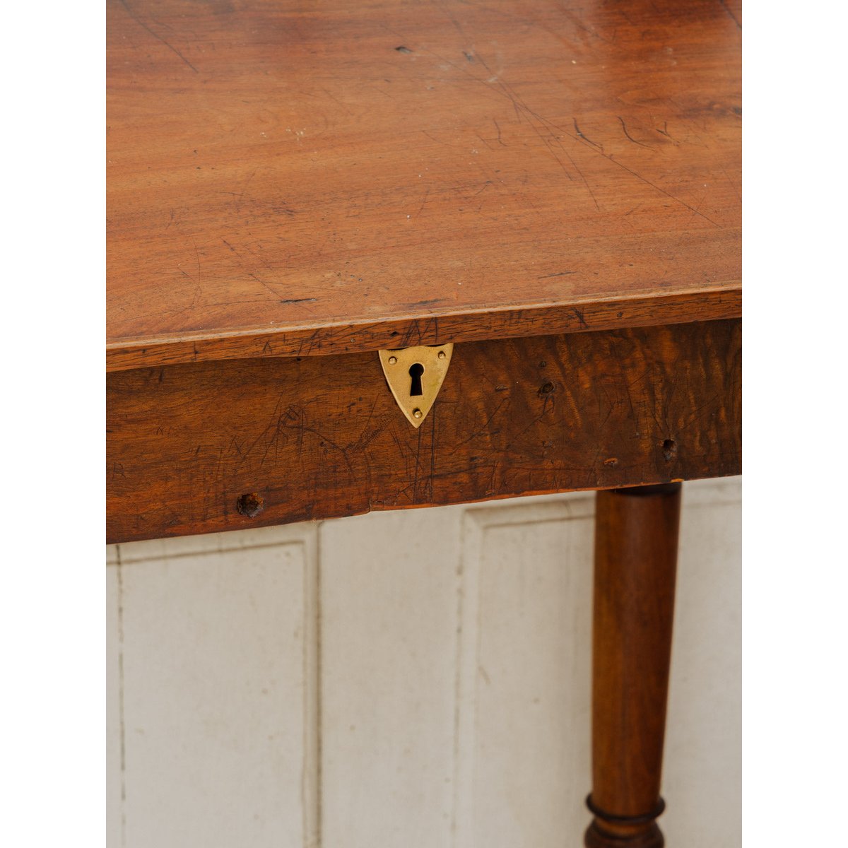 Secrétaire vintage en bois Honoré N°186 - Bon état bois foncé, DEBONGOUT